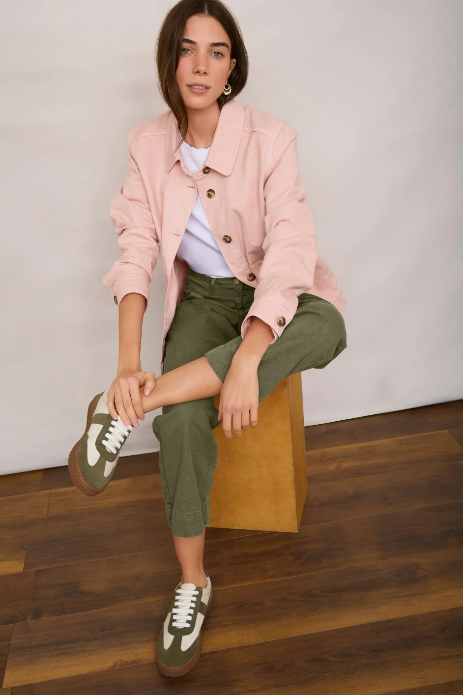 Ada Denim Jacket - Candy Floss Pink - Image 3