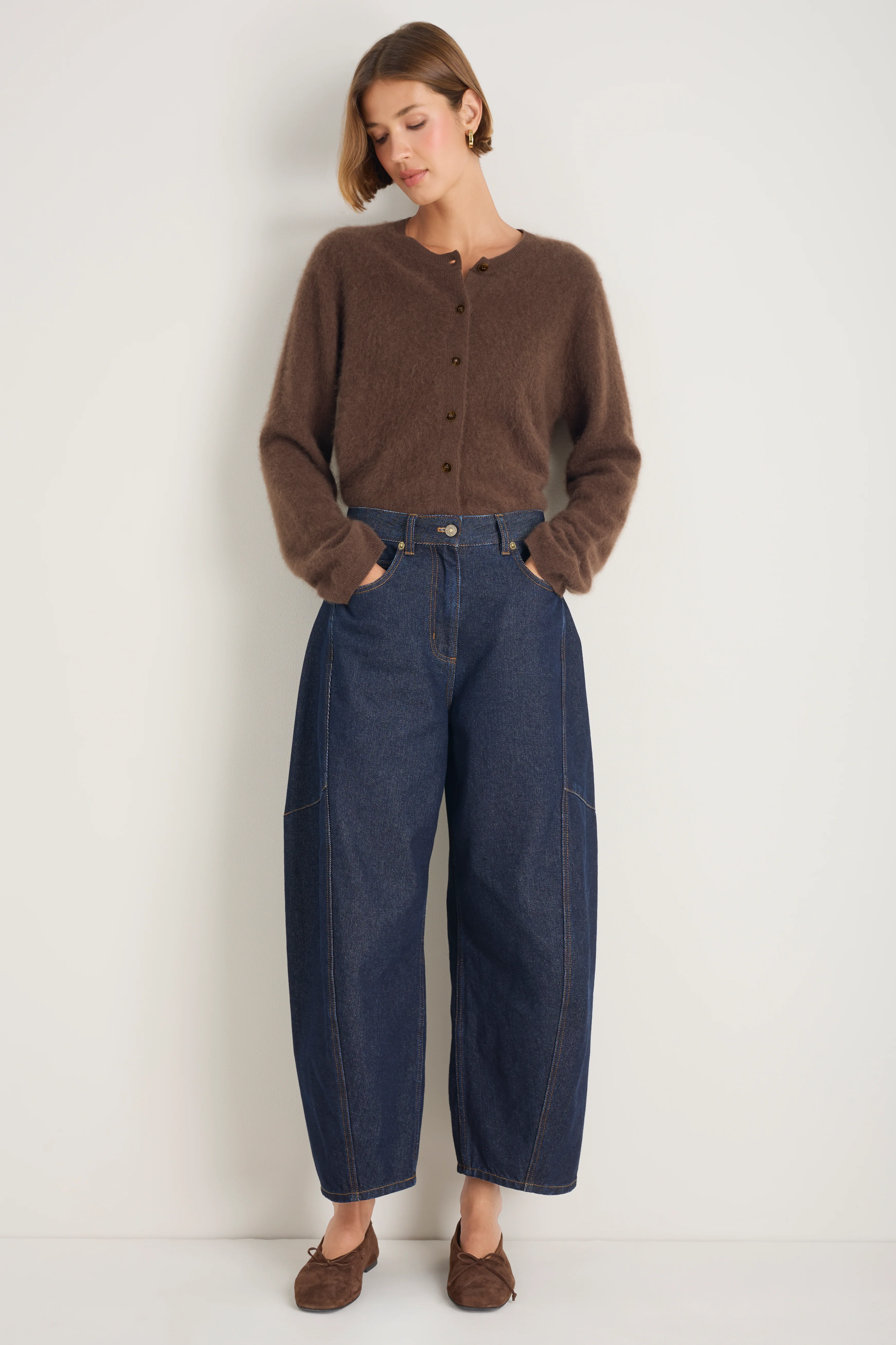 Amalie Cardigan - Cocoa - Image 4