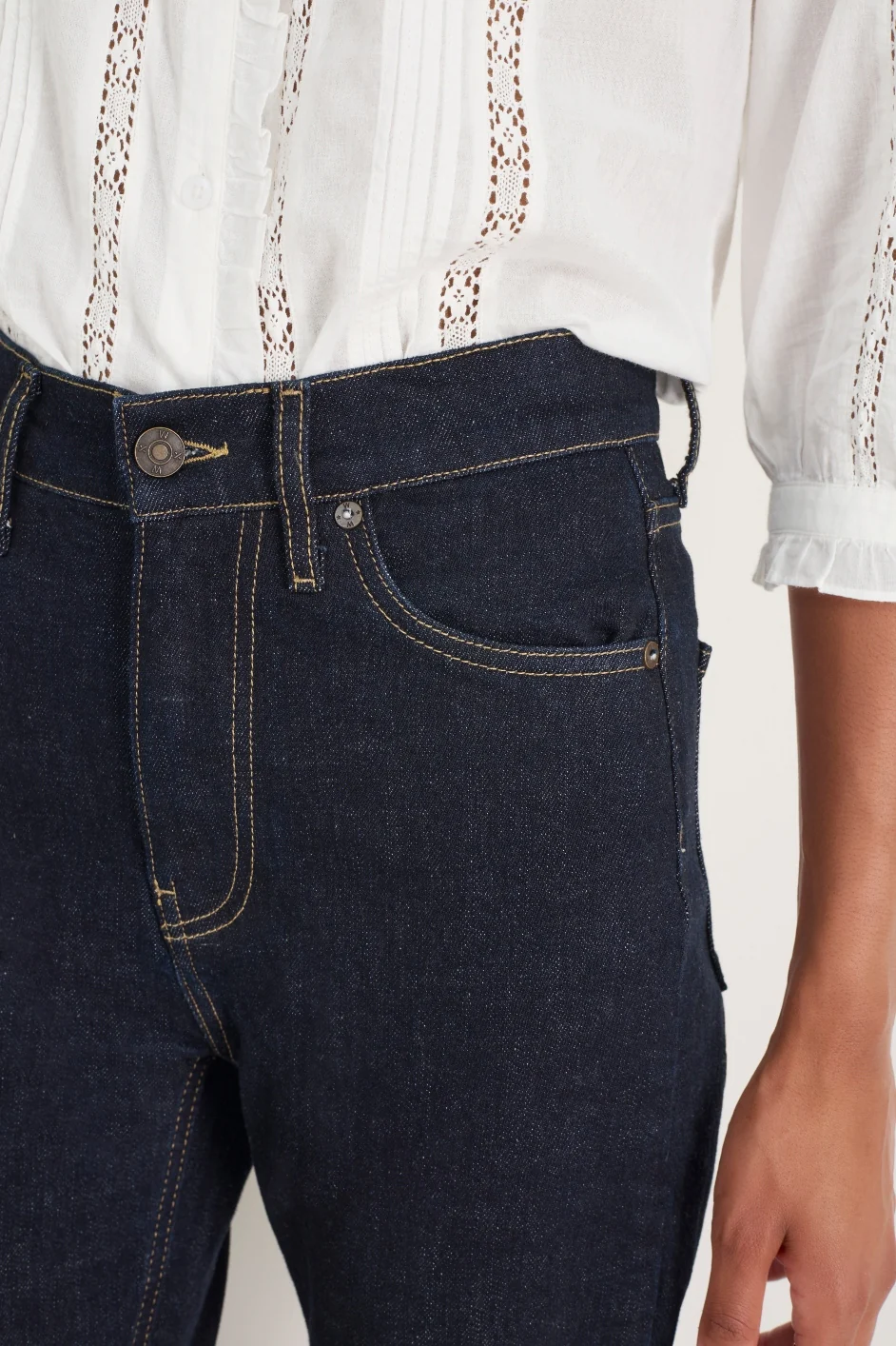 Audrey Slim Jean - Rinse Wash - Image 2