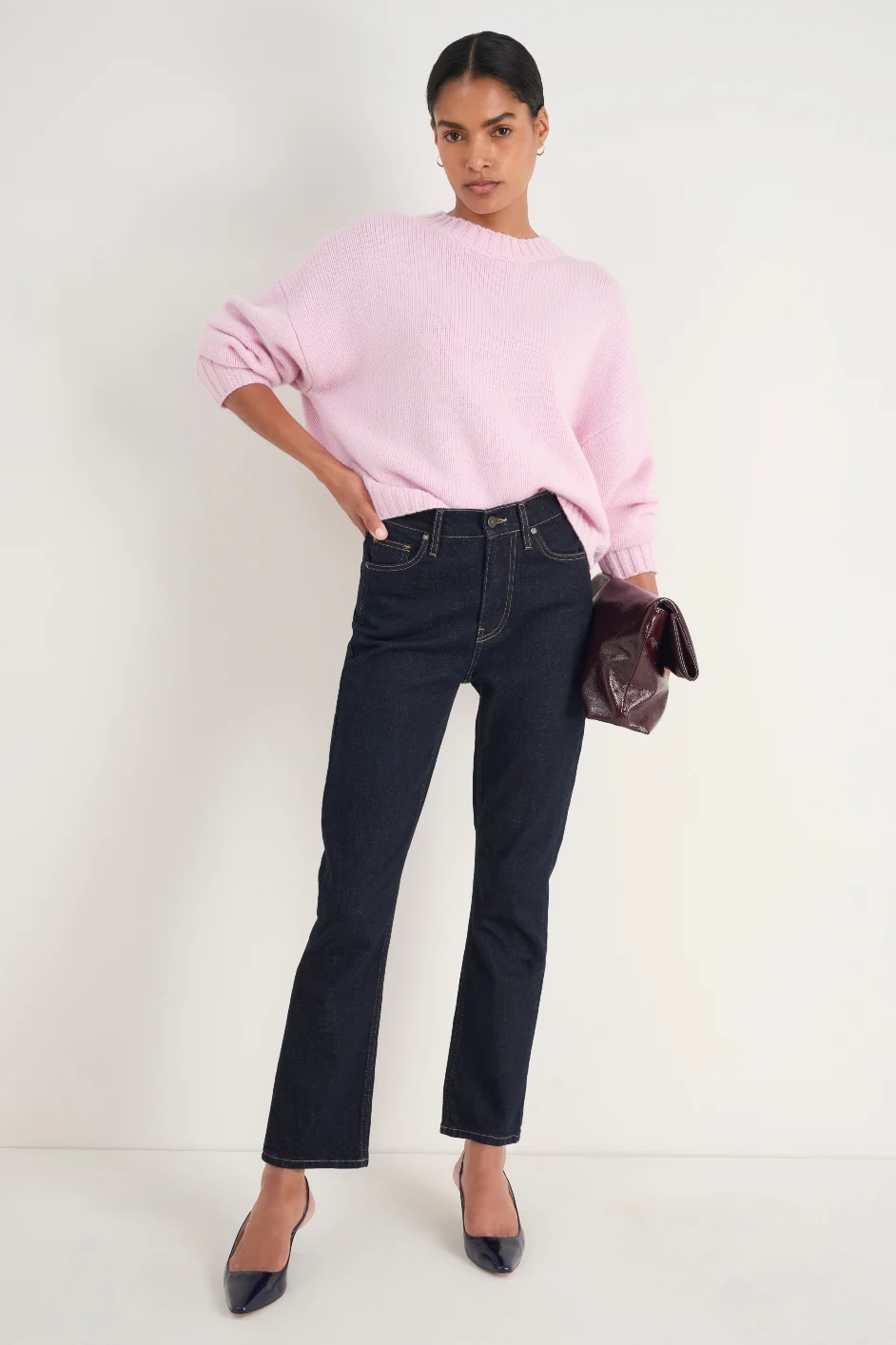 Audrey Slim Jean - Rinse Wash - Image 7