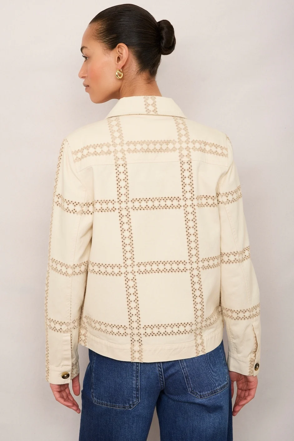 Aveline Jacket - Ecru Embroidery - Image 5