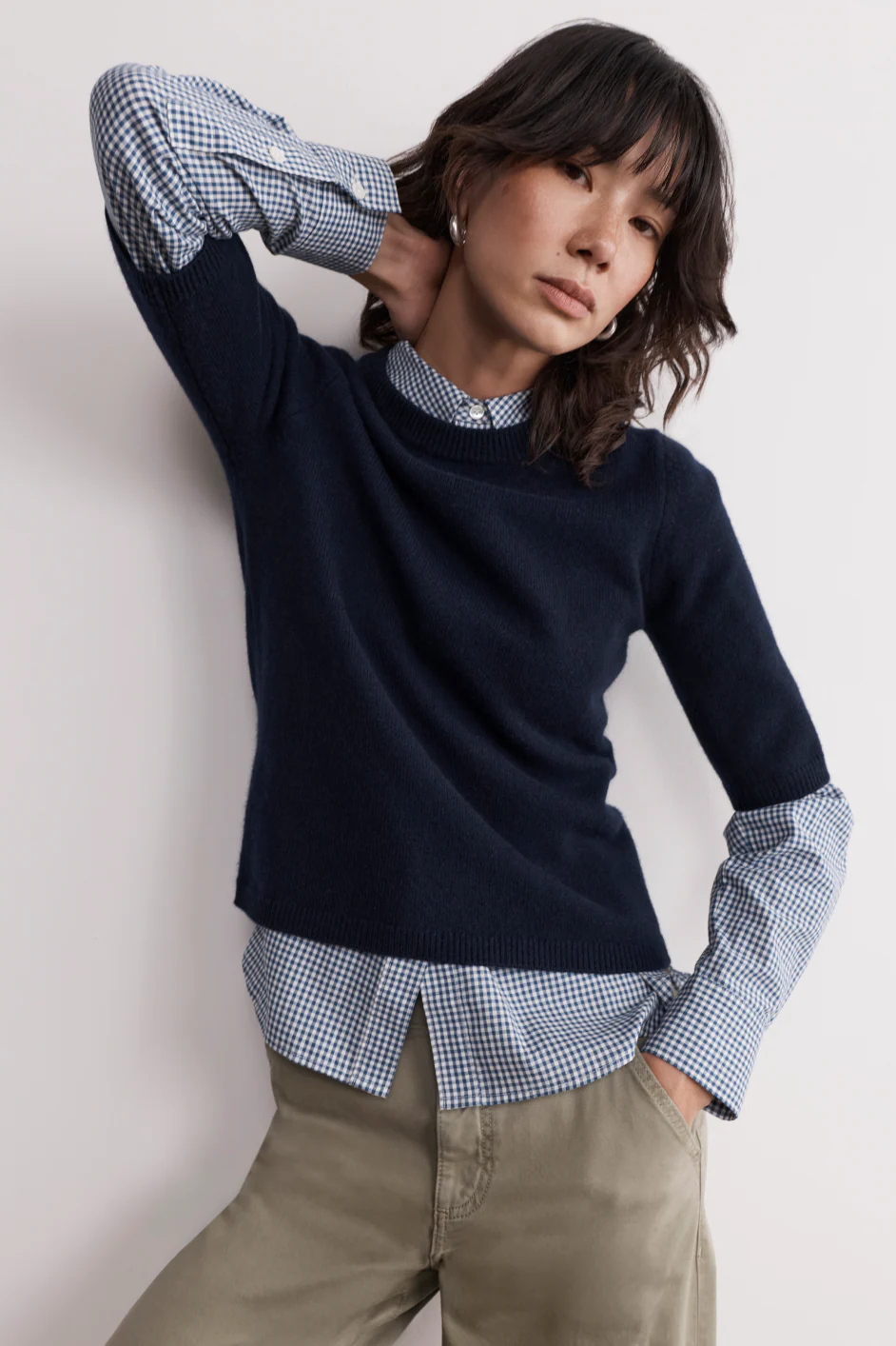 Caley Knitted Top - Midnight - Image 5