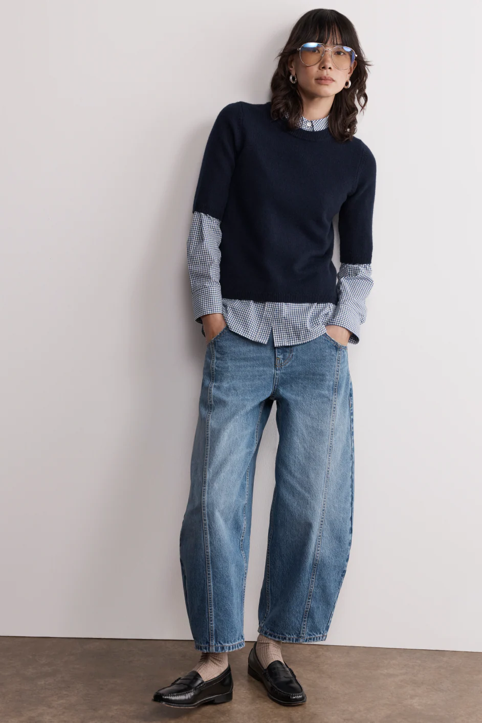 Caley Knitted Top - Midnight - Image 6
