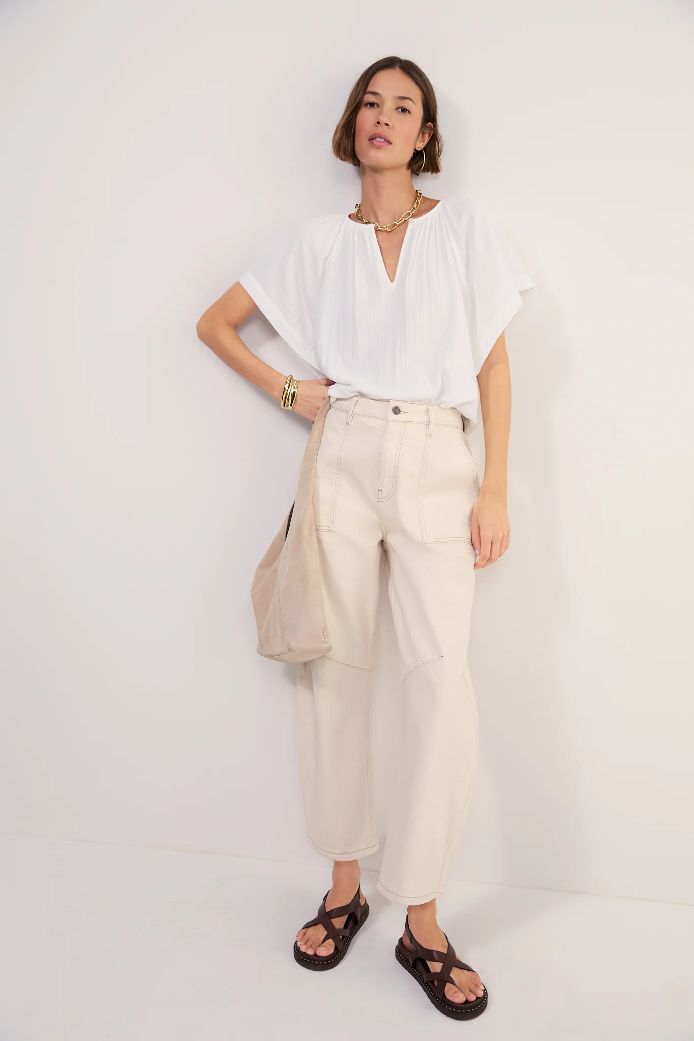 Carlotta Blouse - White - Image 6
