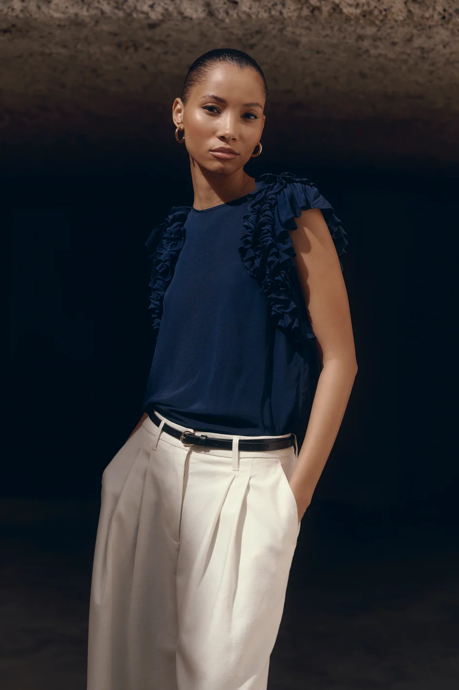 Cath x WYSE Antibes Top - Midnight - Image 6