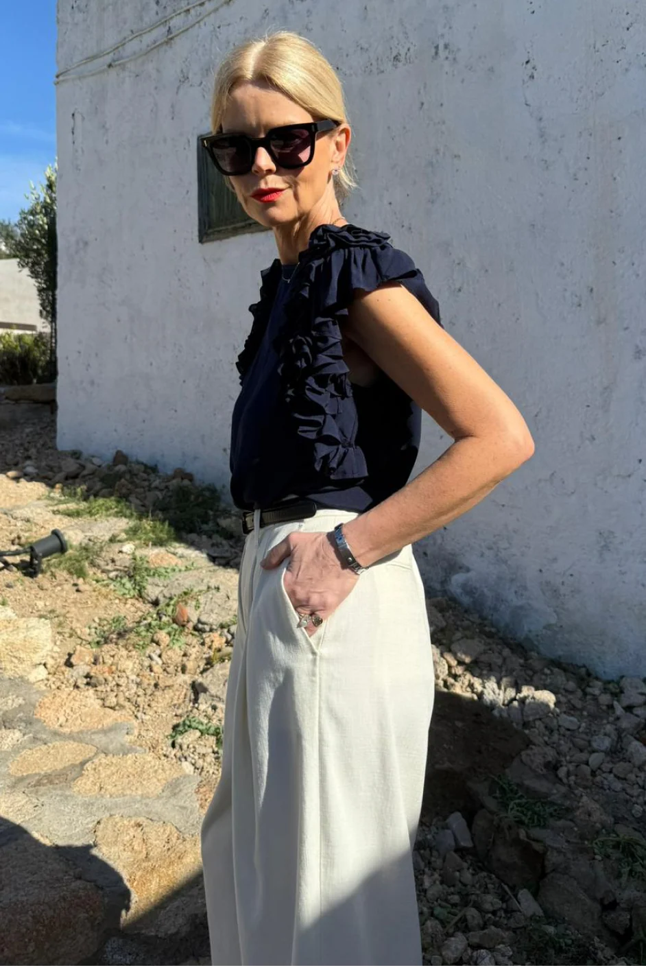 Cath x WYSE Antibes Top - Midnight - Image 7