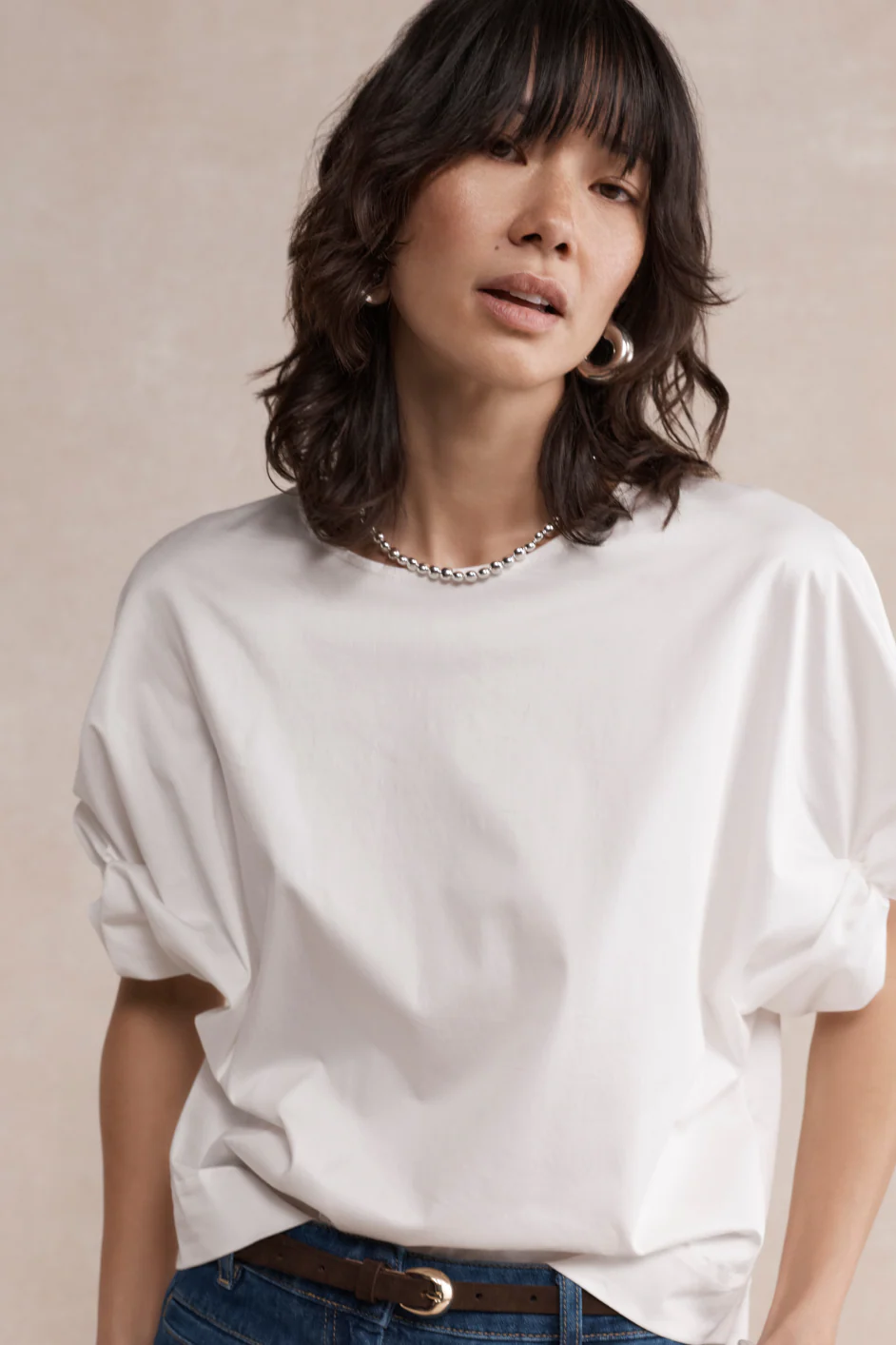 Cath x WYSE Charlotte Top - White