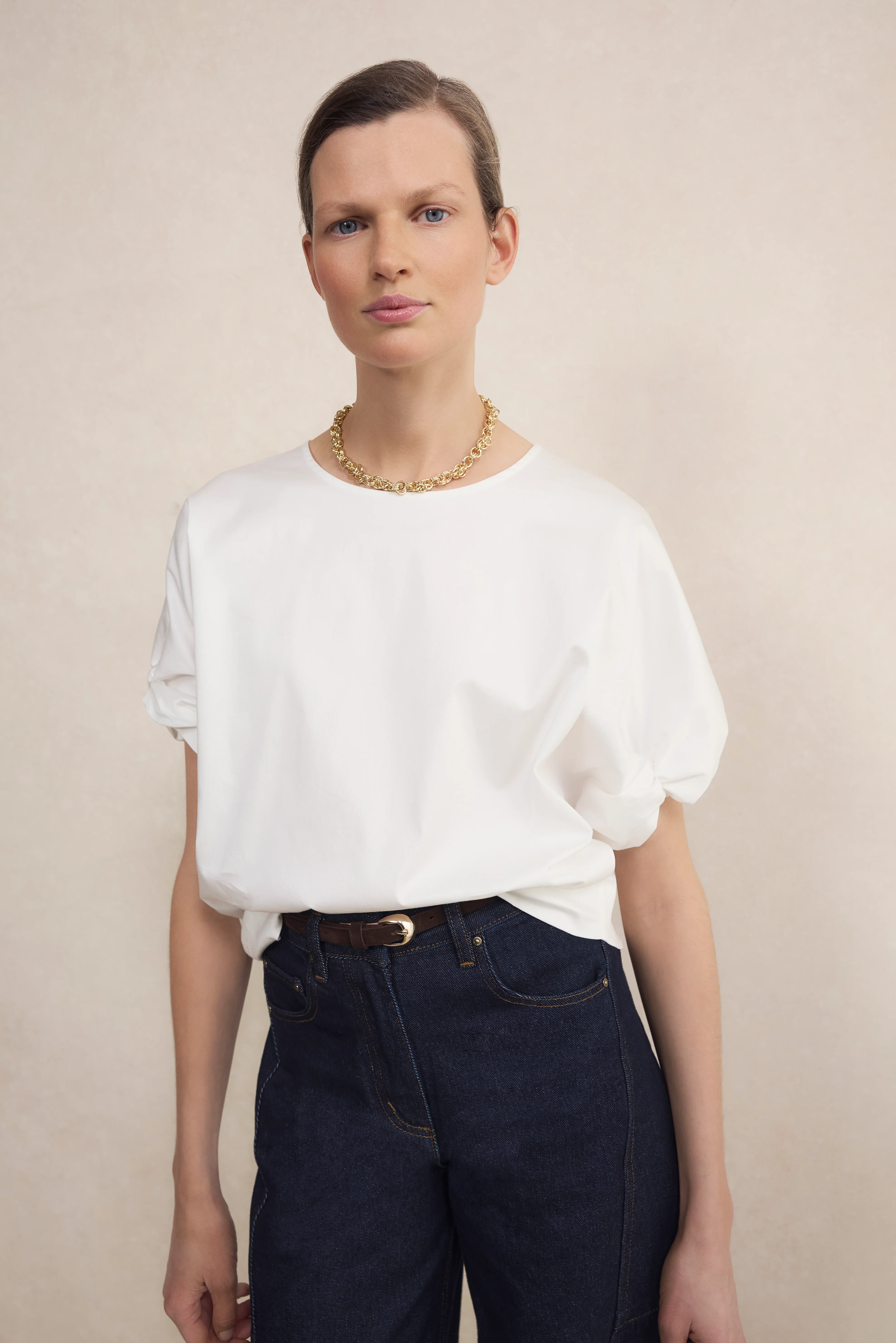 Cath x WYSE Charlotte Top - White - Image 2