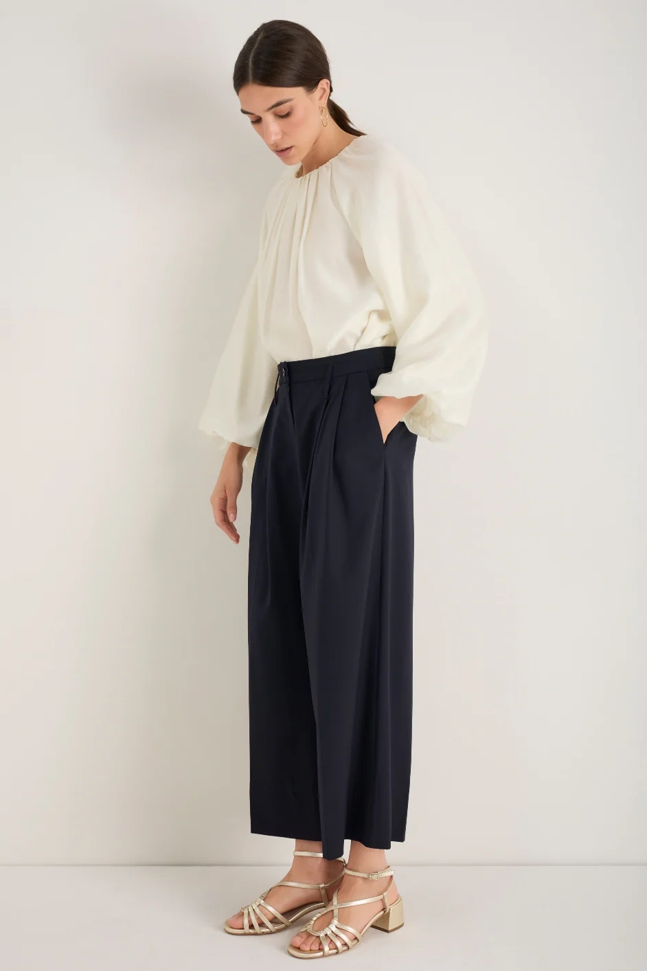 Cath x WYSE Lauren Top - Ivory - Image 4
