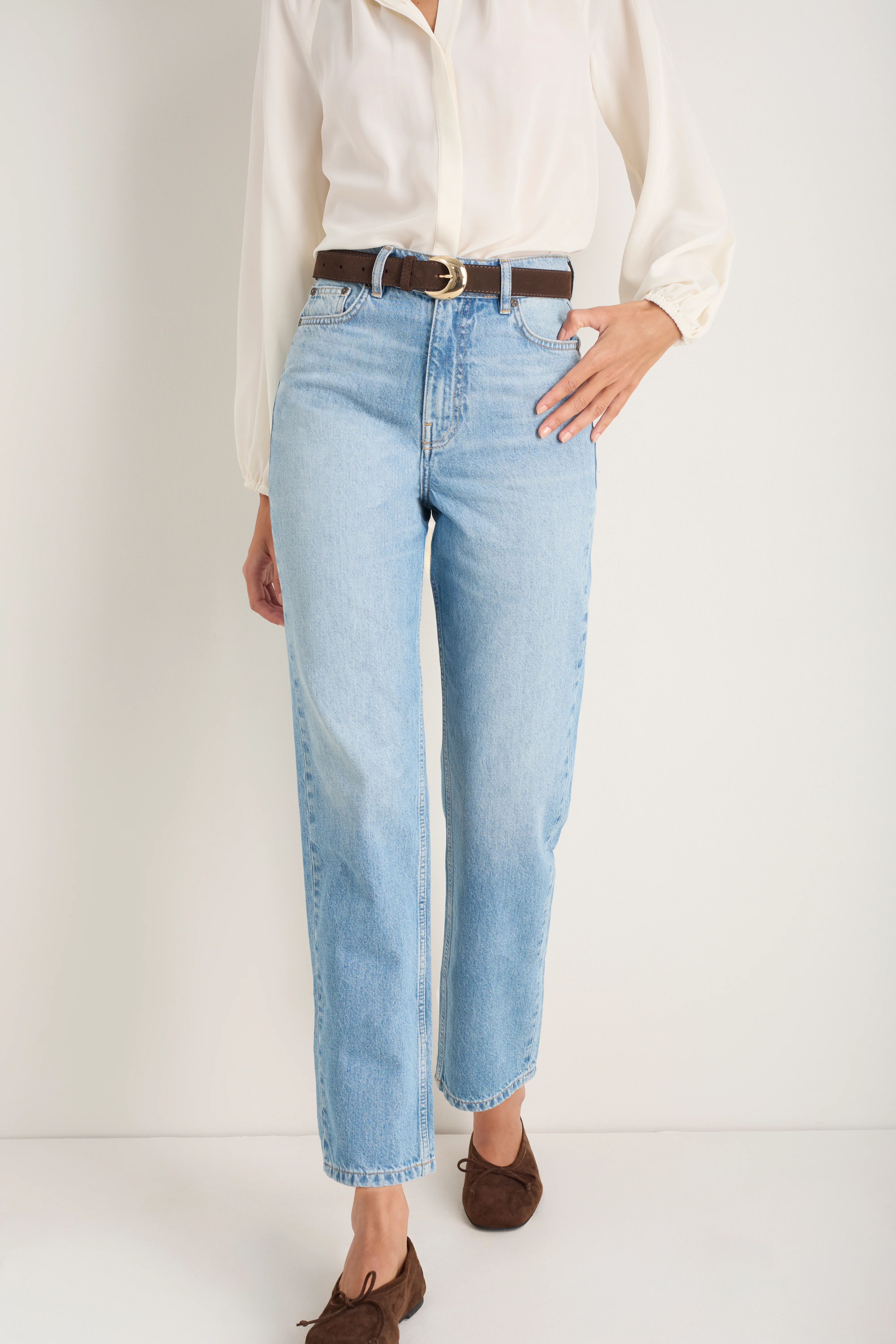 Cath x WYSE Signature Jean - Light Wash - Image 2