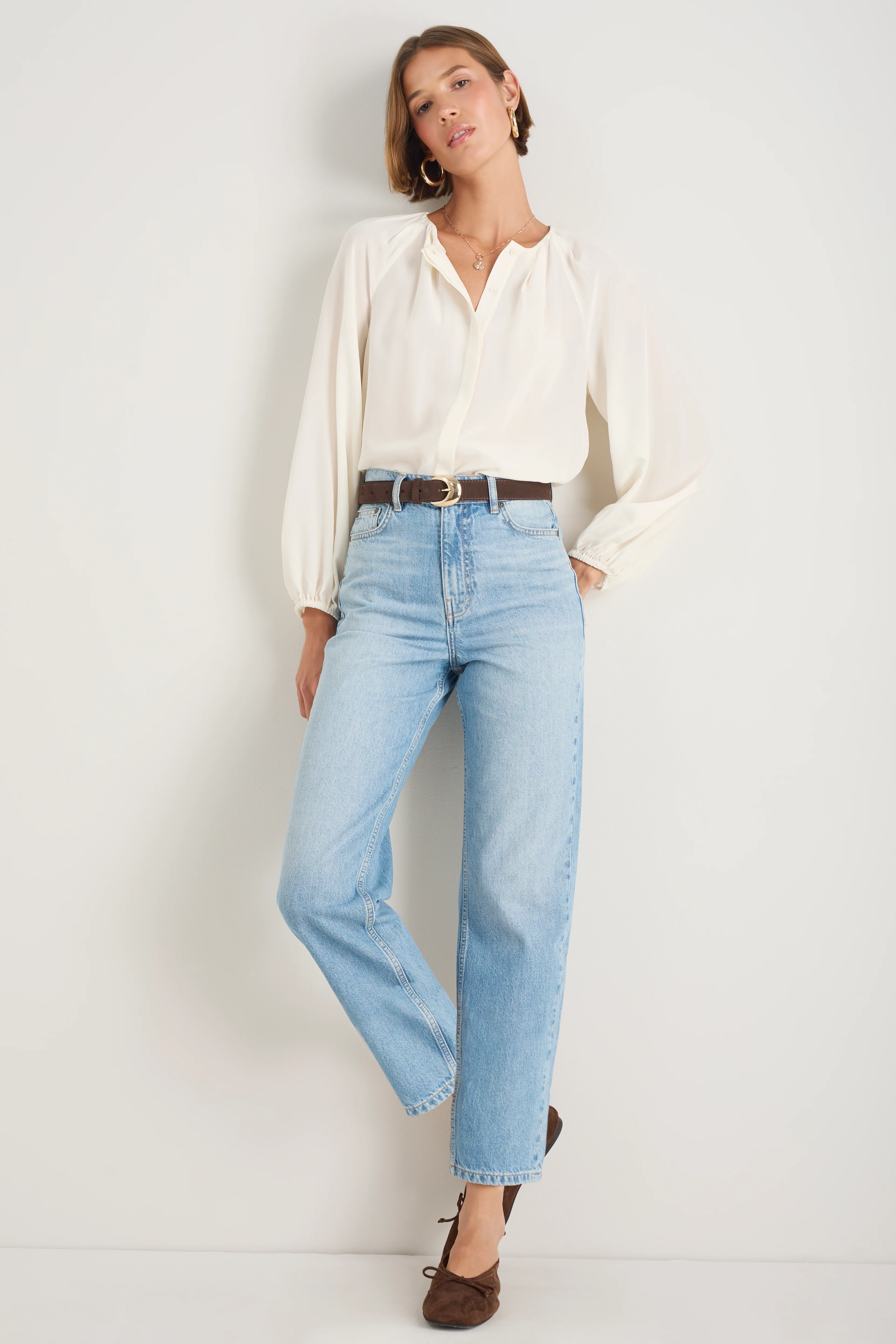 Cath x WYSE Signature Jean - Light Wash - Image 3
