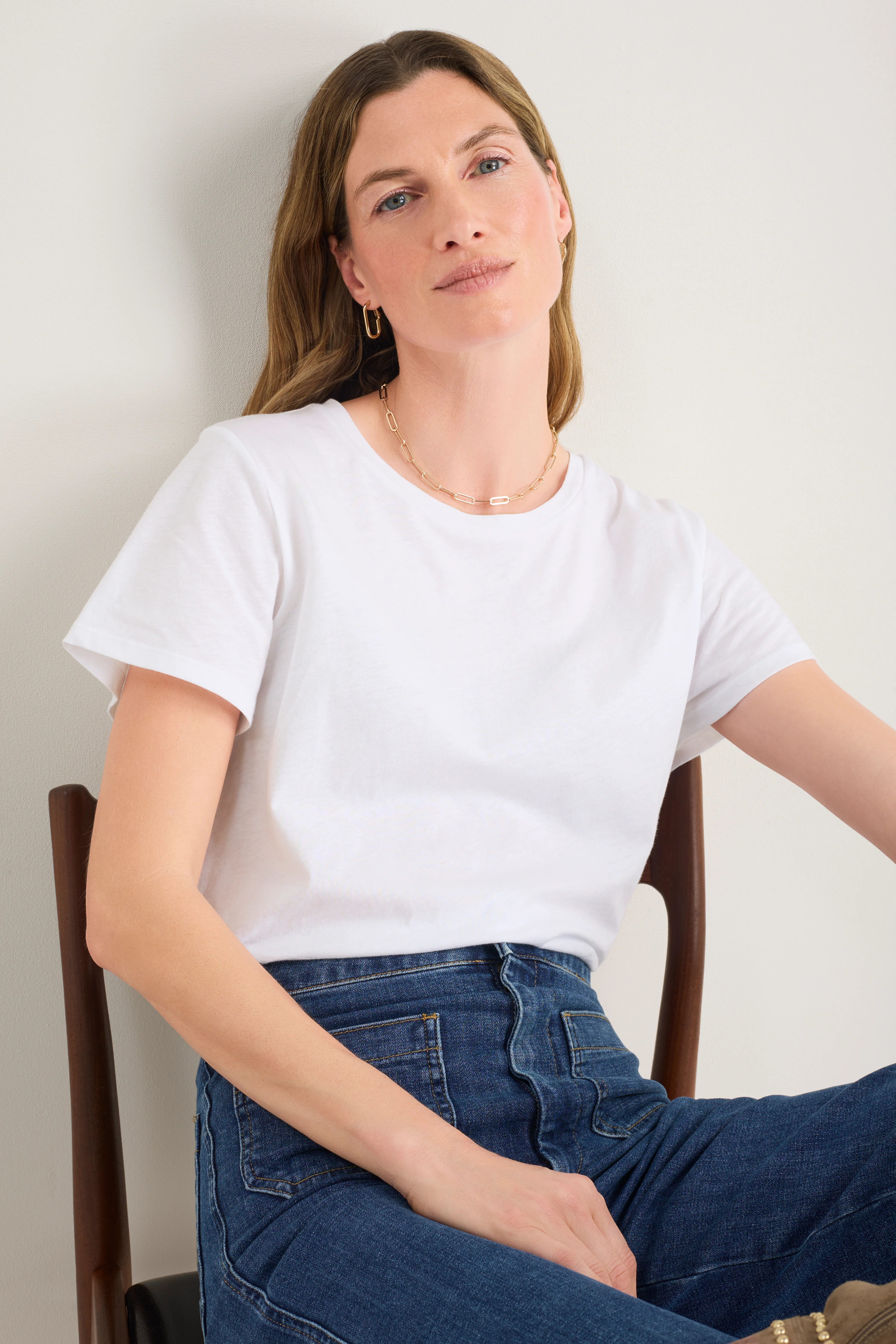 Celina Tee - White