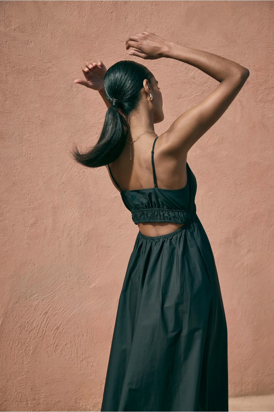 Dakota Sundress - Black - Image 2