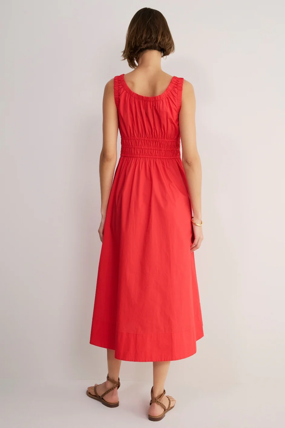 Delilah Dress - Red - Image 6