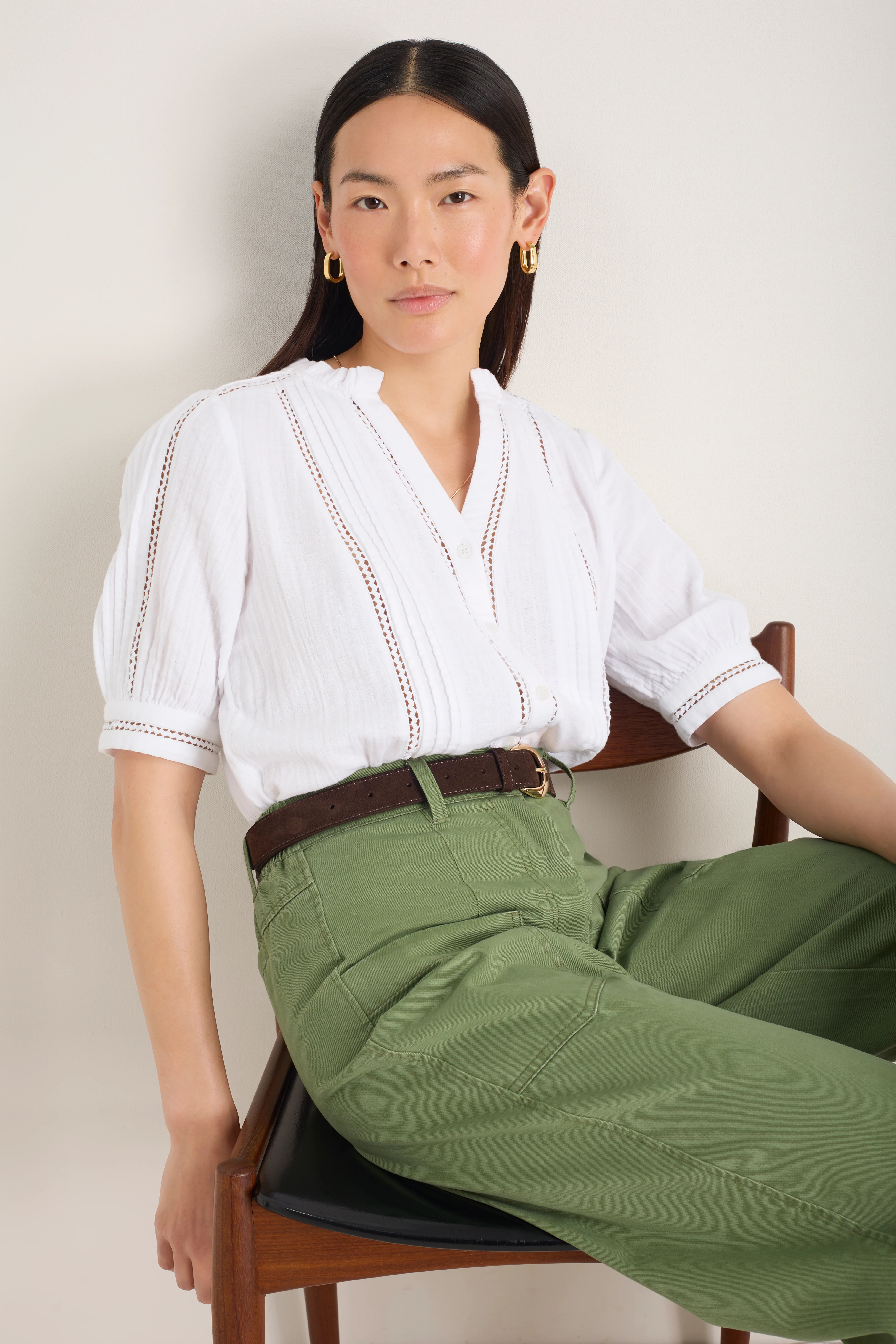 Elin Blouse - White