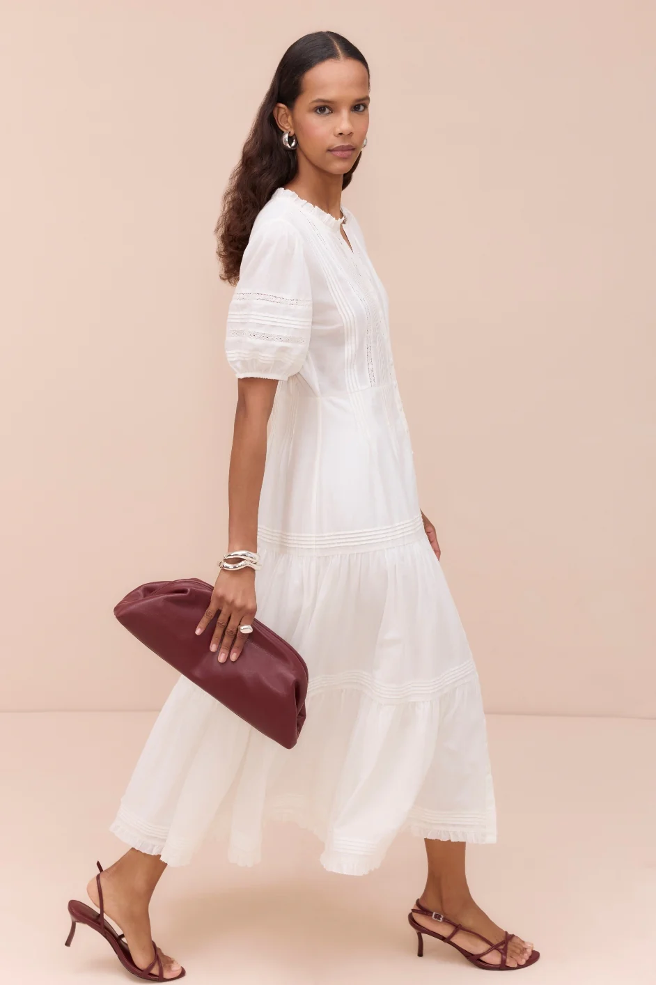 Elise Dress - Ivory