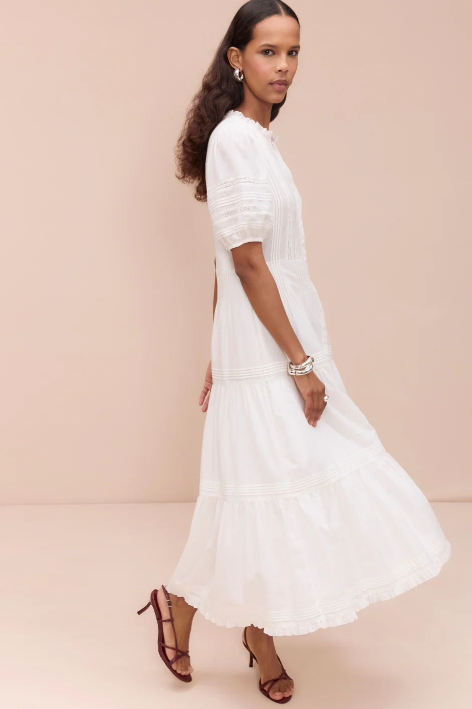 Elise Dress - Ivory - Image 3