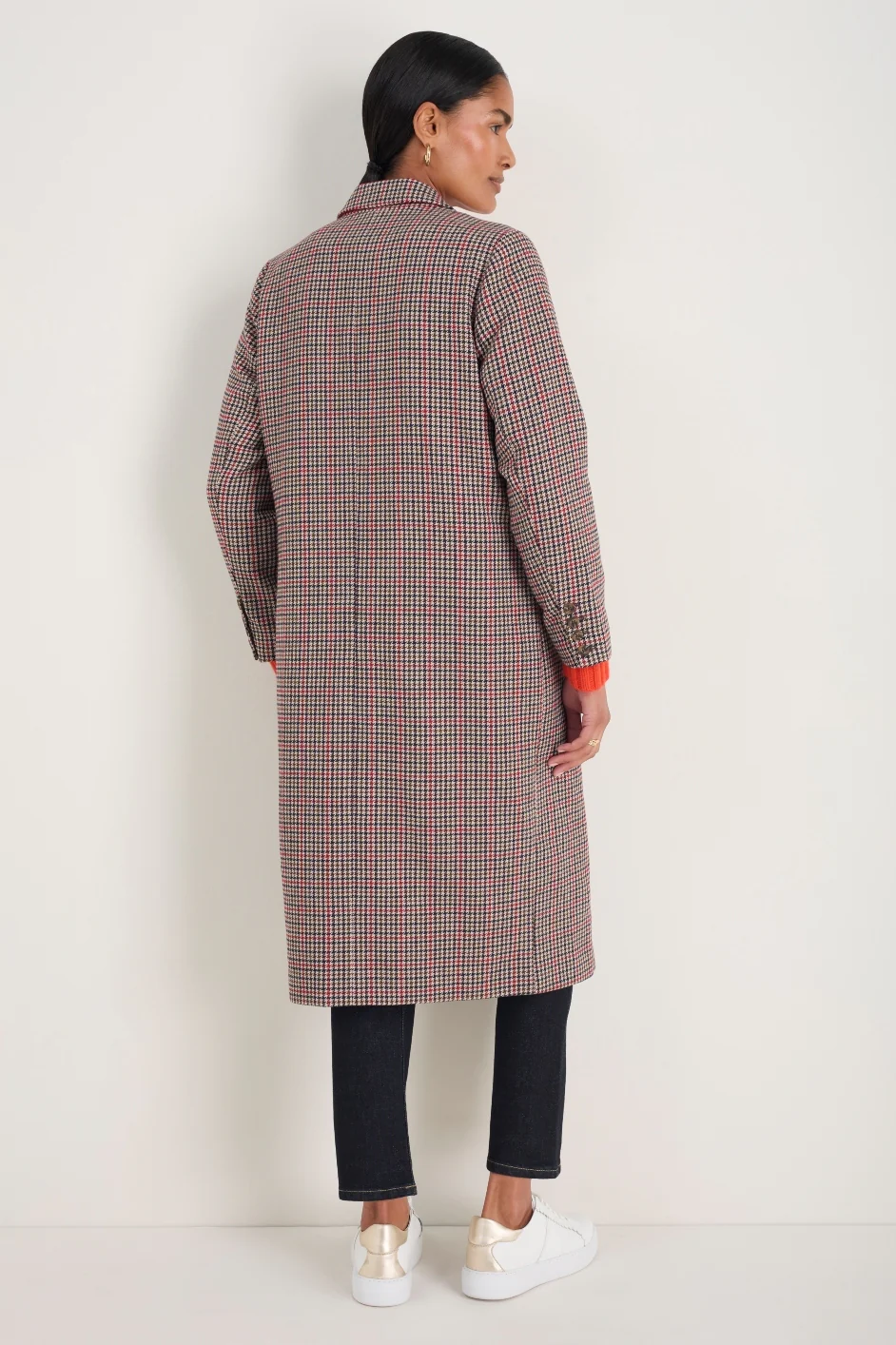 Emilia Check Coat - Dogtooth - Image 5