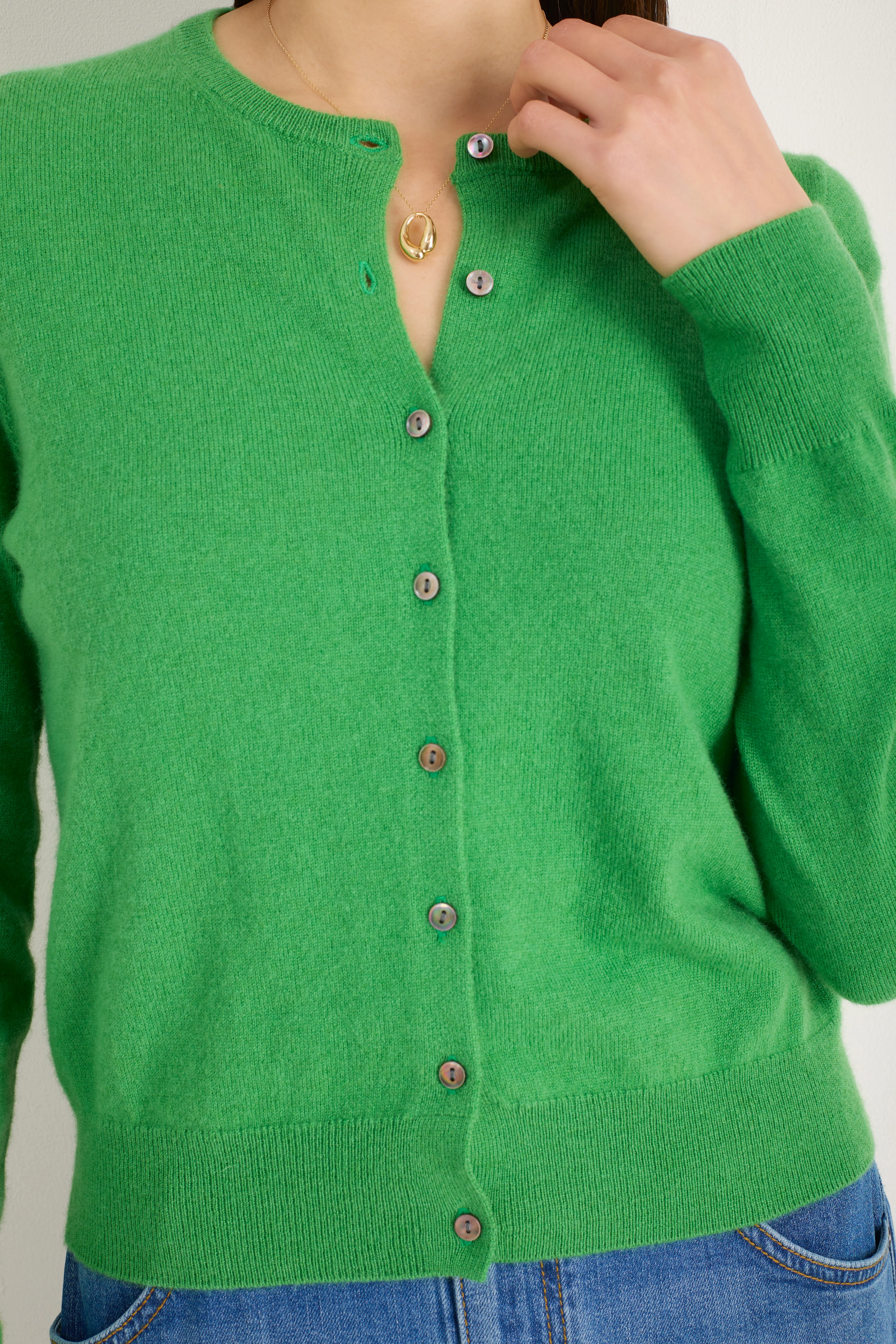 Felicity Cardigan - Vivid Green - Image 2