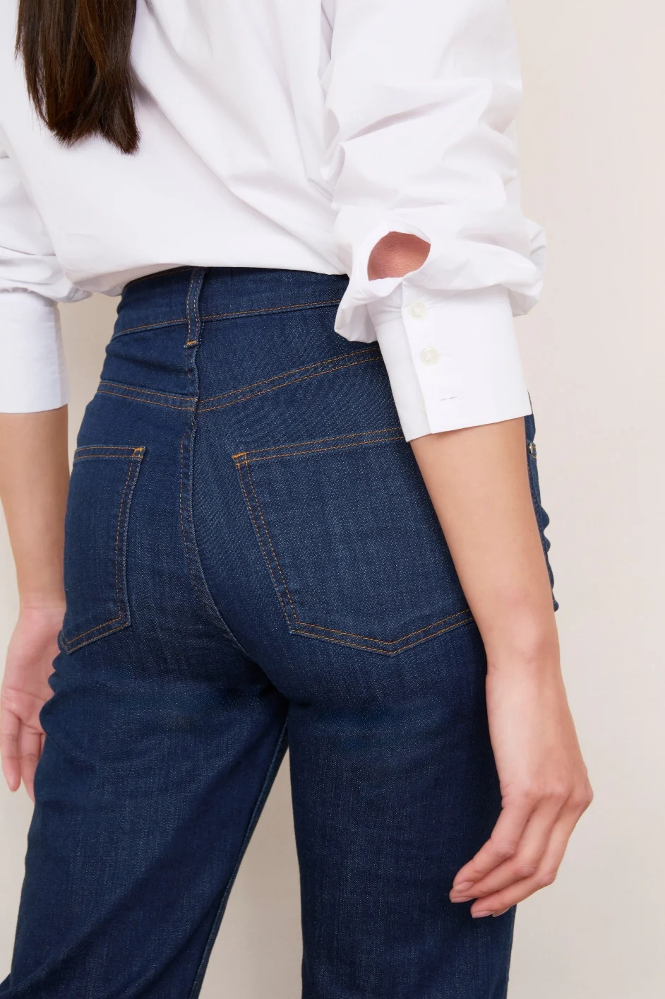 Flossie Carpenter Flare Jean - Rinse Wash - Image 4