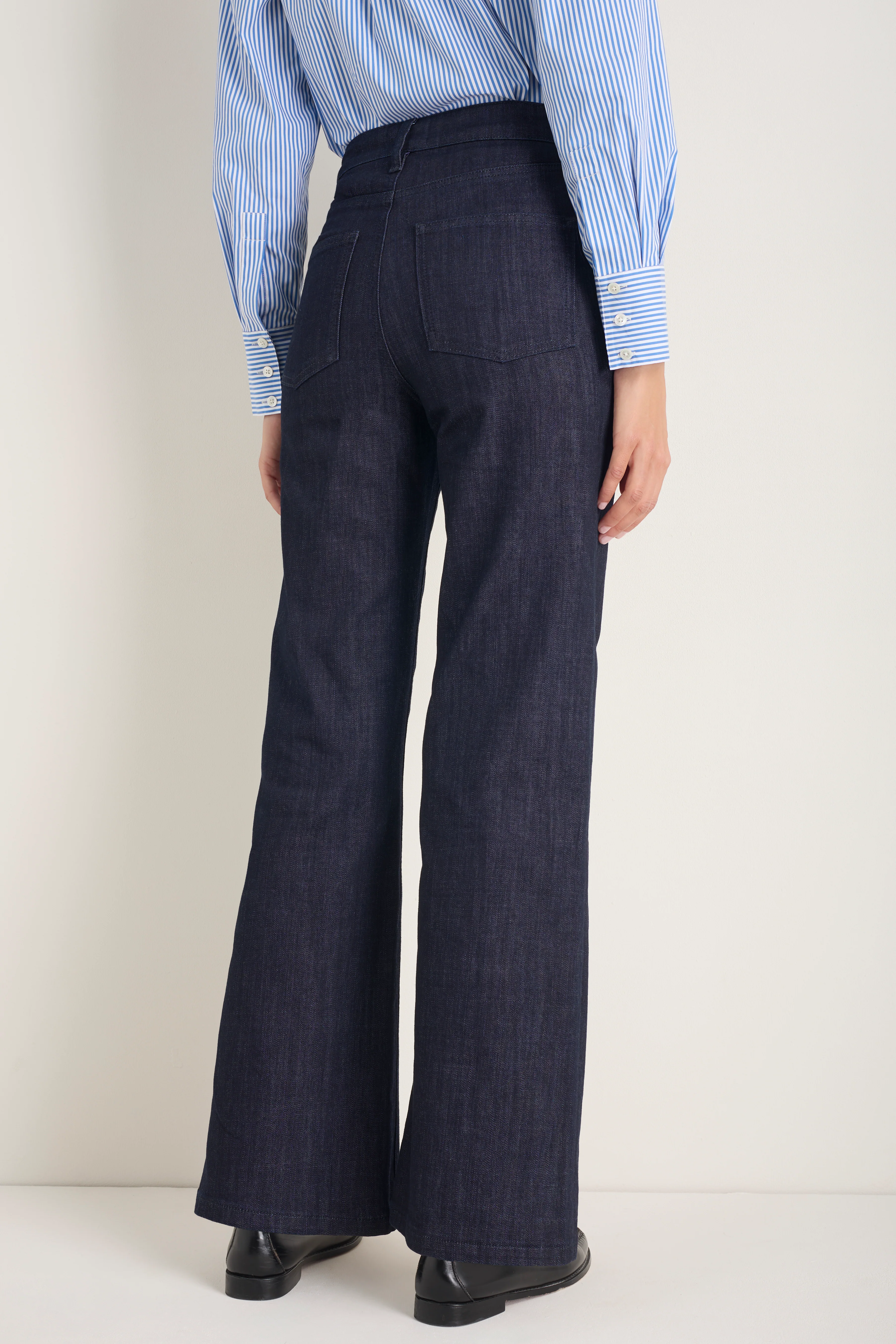 Flossie Flare Jean - Rinse Wash - Image 4