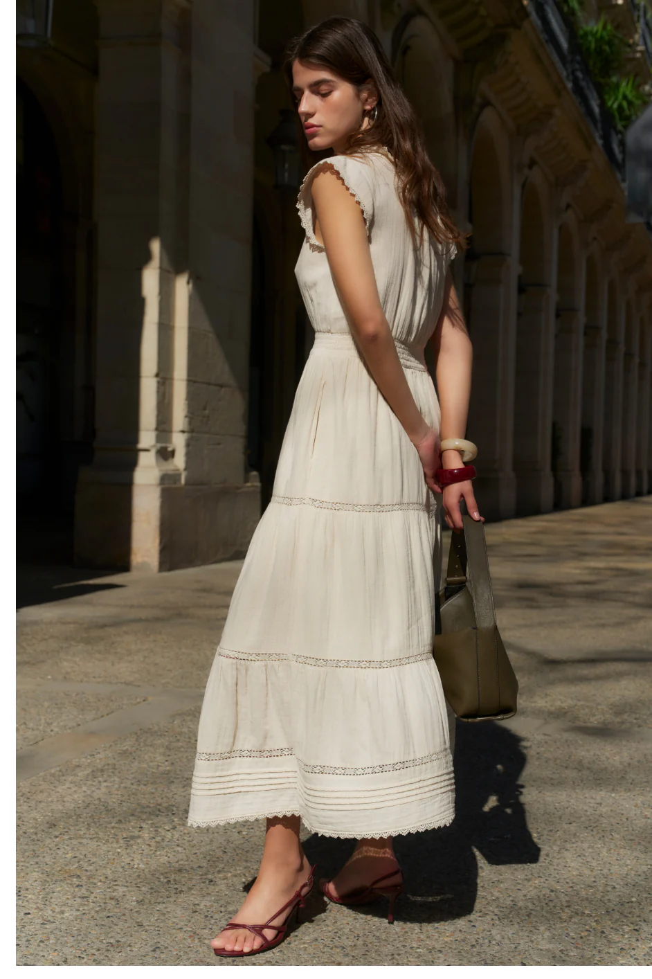 Jacinda Dress - Sandstone - Image 3