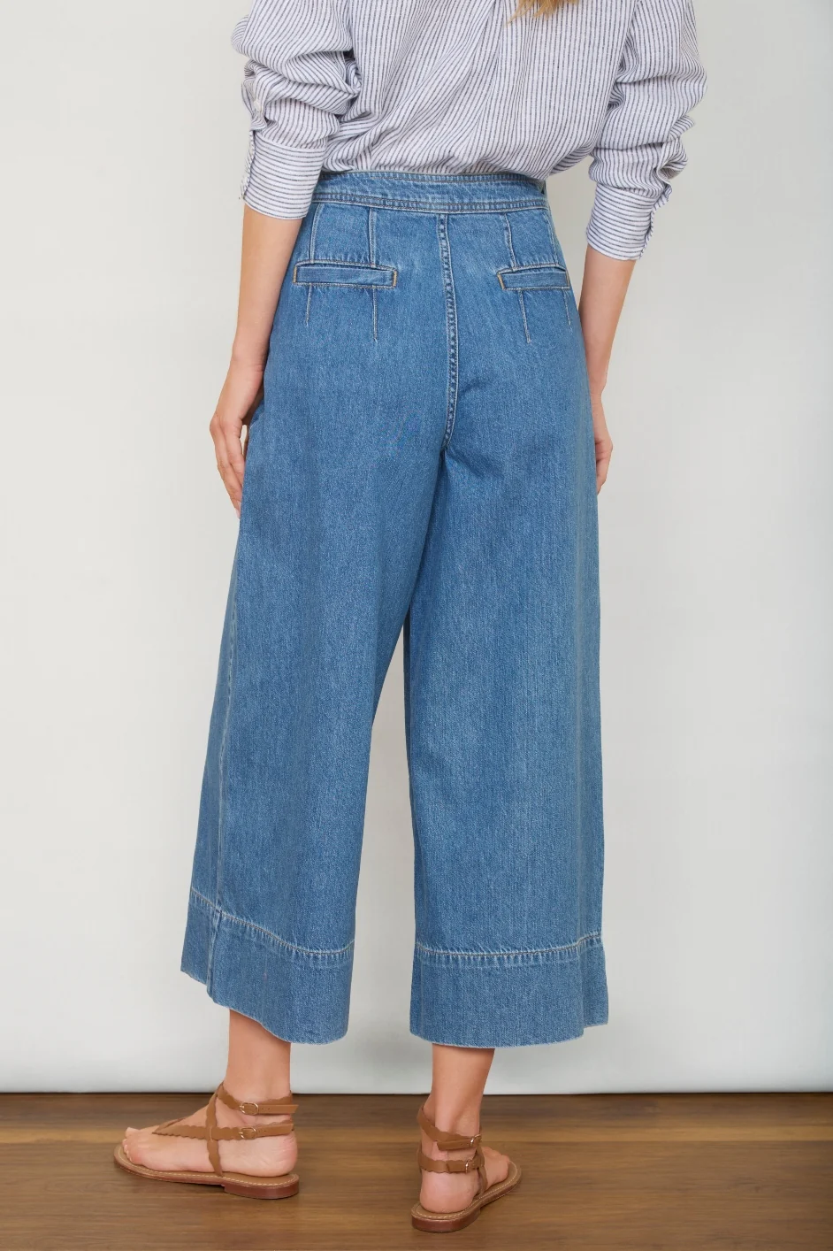 Jade Sailor Jean - Mid Wash - Image 3