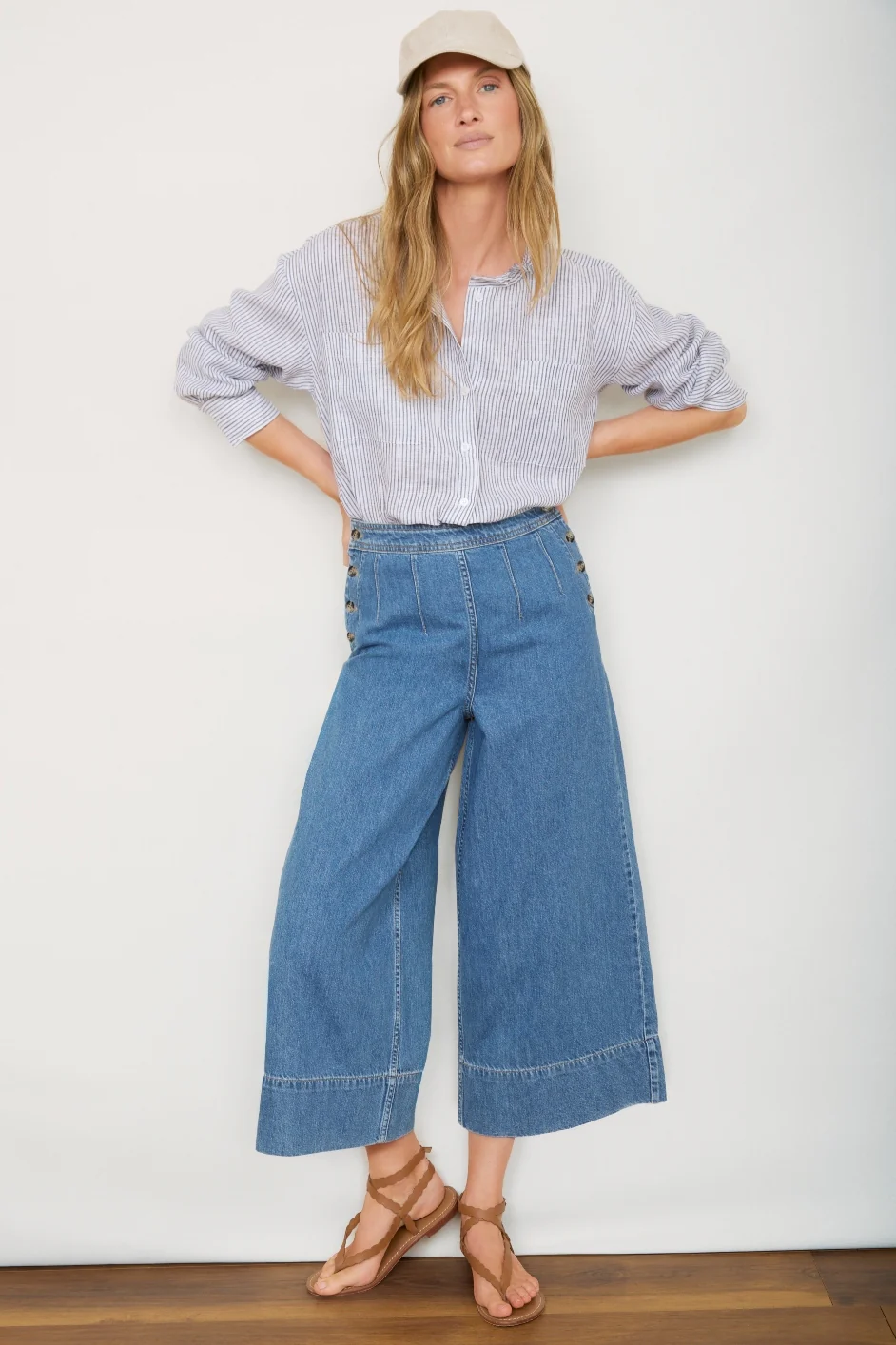 Jade Sailor Jean - Mid Wash - Image 5