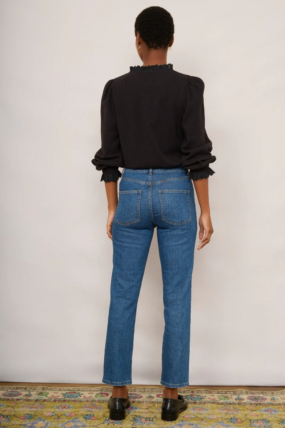 Jeanne Straight Leg Jean - Mid Vintage - Image 3