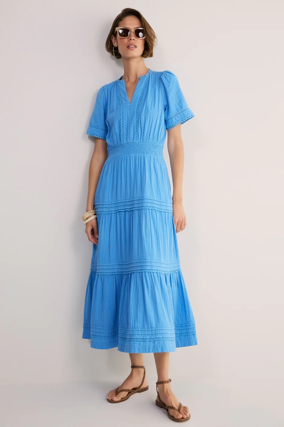Jocelyn Dress - Denim Blue