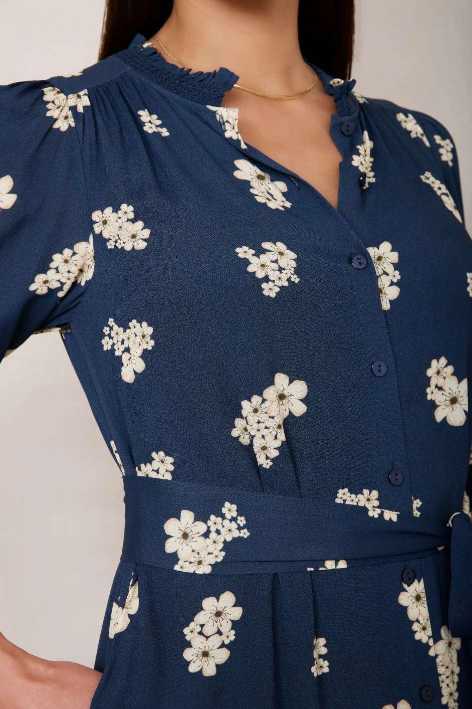 Lisette Dress - Midnight Floral - Image 3
