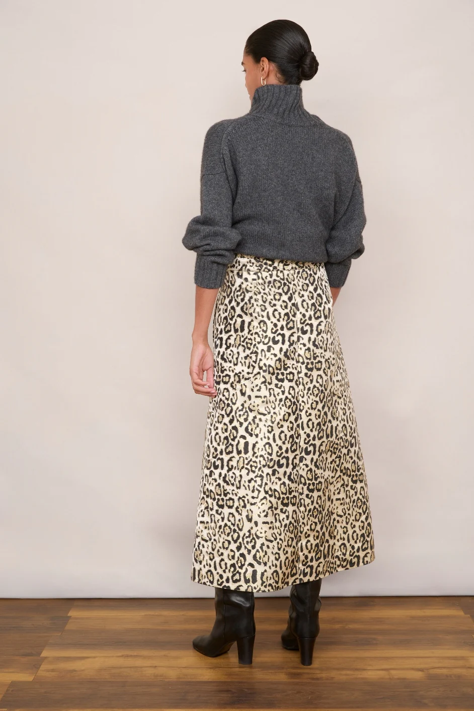 Madeline Skirt - Leopard - Image 4