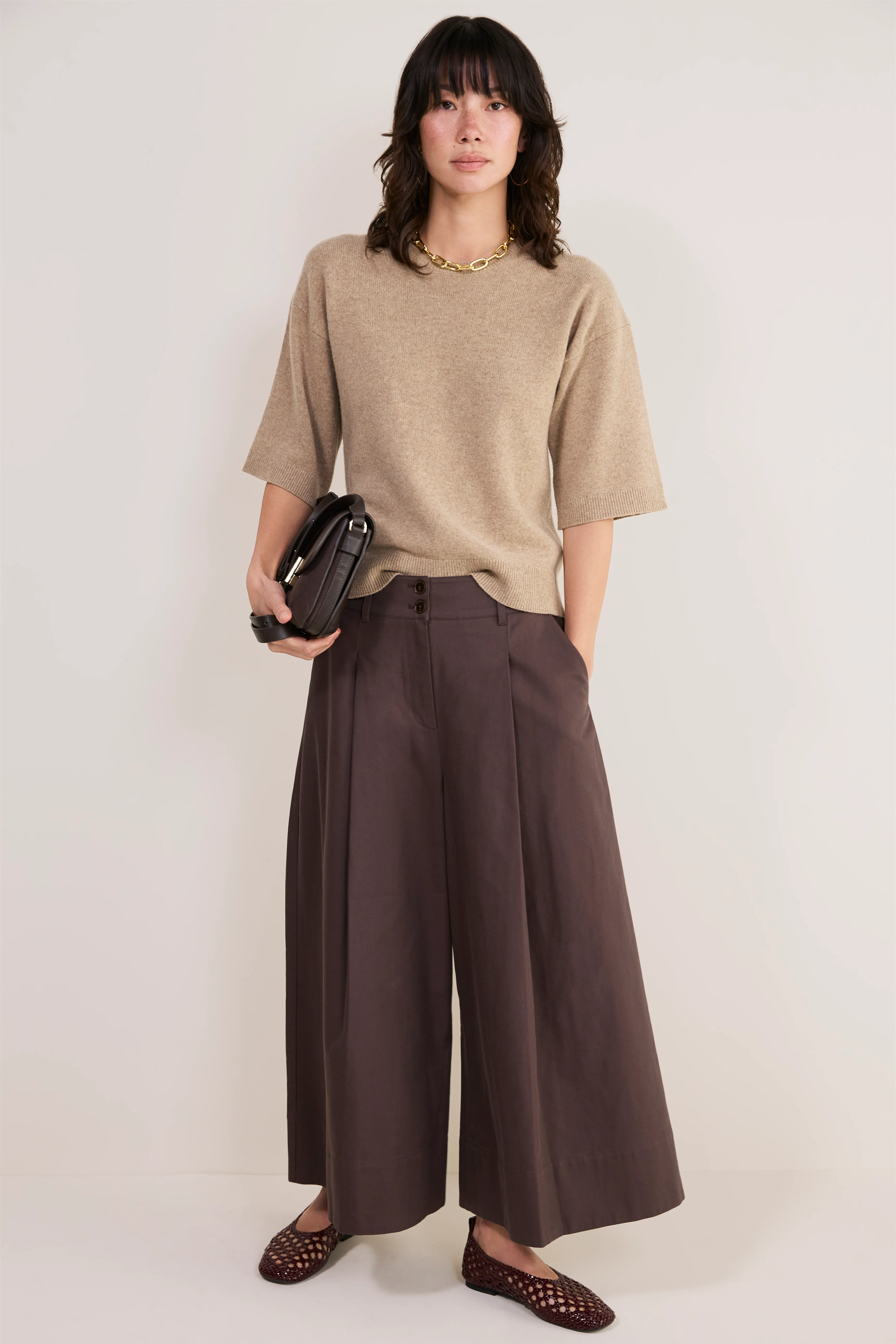Maeve Knitted Top - Oatmeal - Image 4