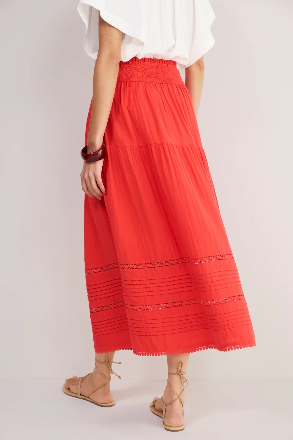 Margot Skirt - Coral - Image 5