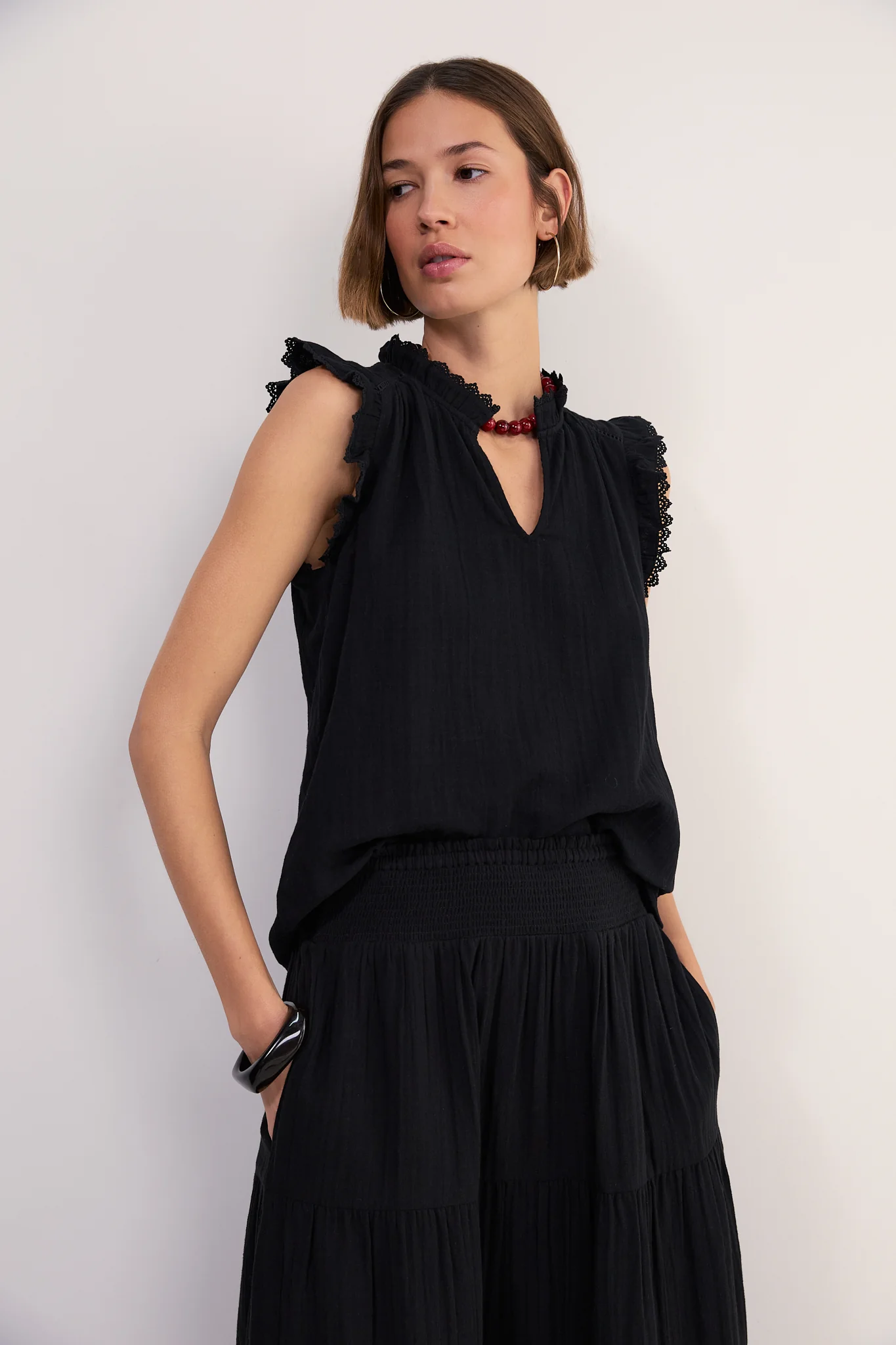 Marlow Top - Black - Image 3