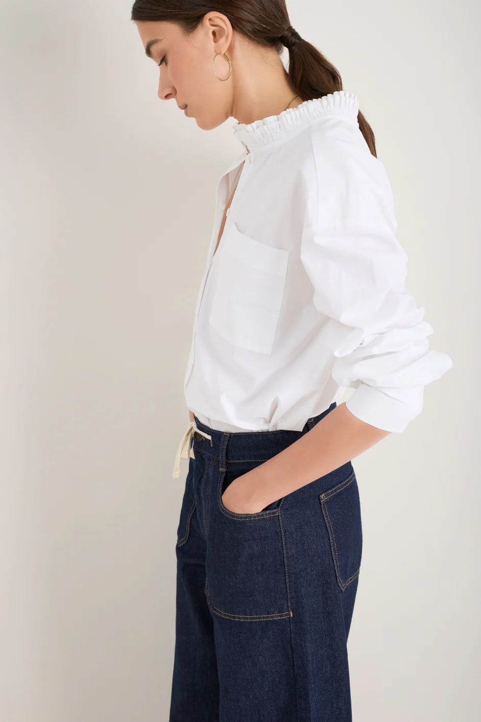 Orla Shirt - White - Image 3