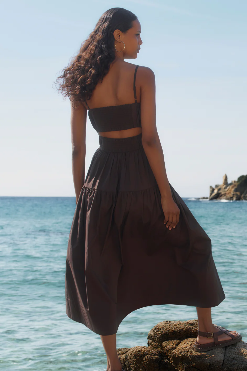 Ottilie Dress - Cocoa - Image 2