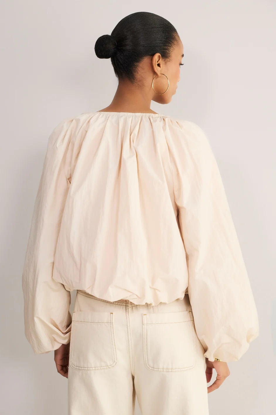 Penelope Puffball Jacket - Dusky Pink - Image 6