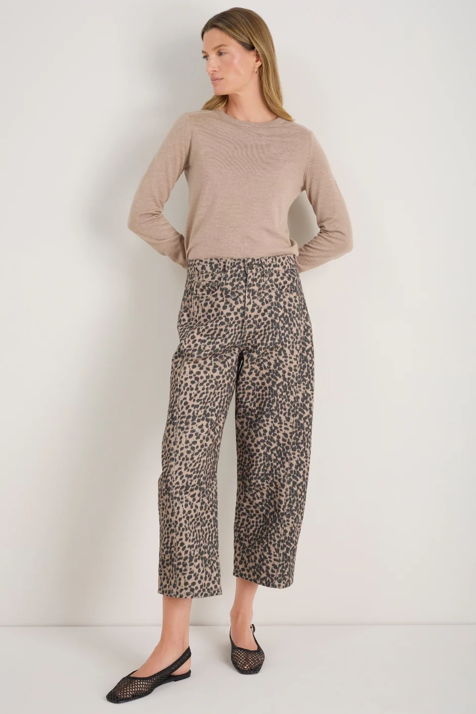 Remy Horseshoe Jean - Cheetah - Image 3