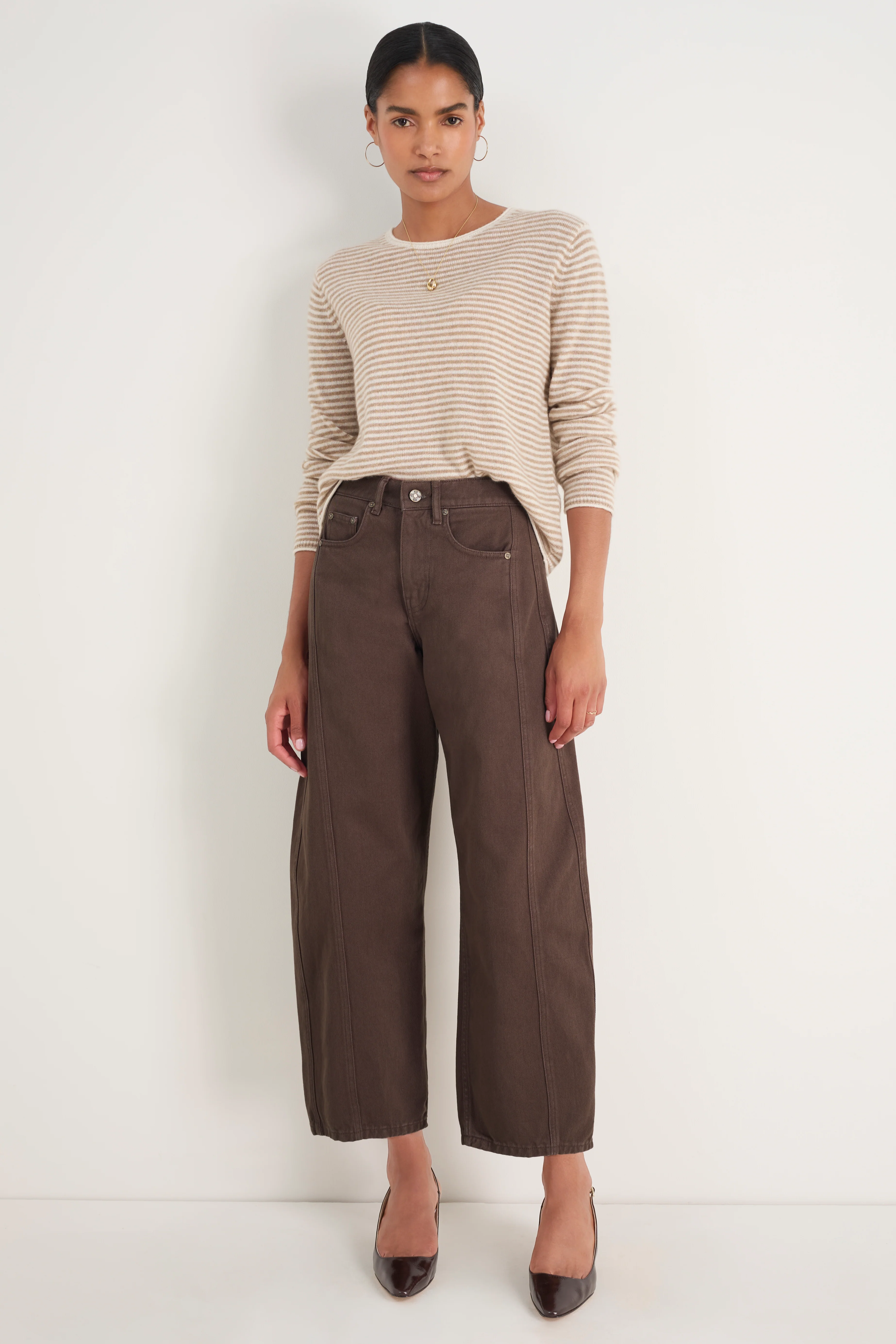 Remy Horseshoe Jean - Cocoa