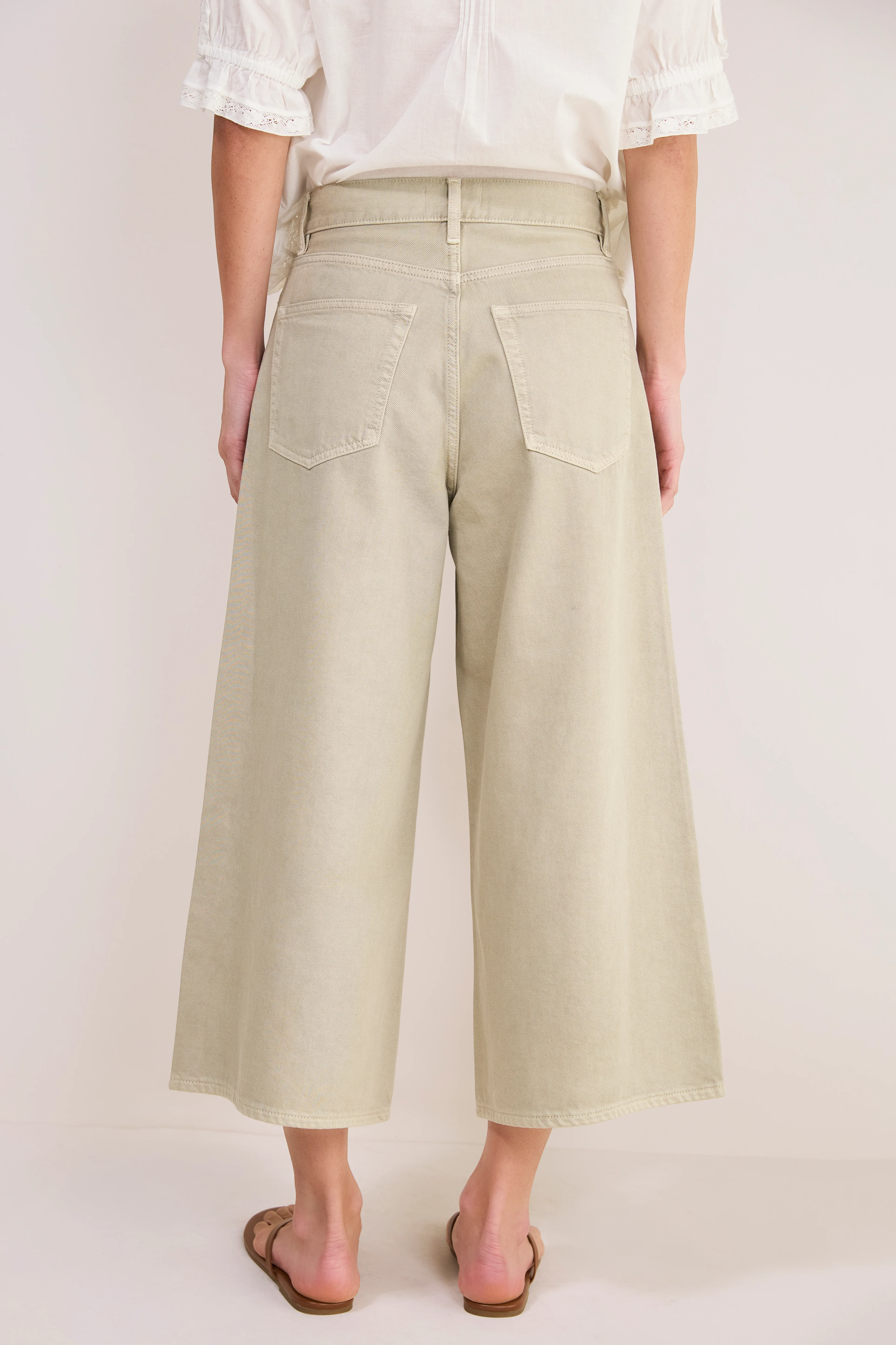 Sadie Culotte Jean - Soft Sage - Image 4