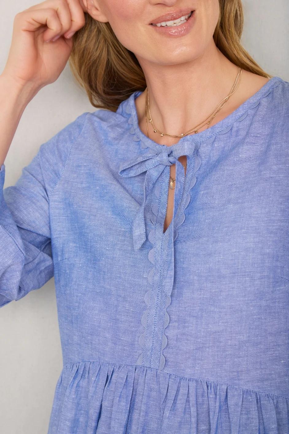 Shiloh Dress - Chambray - Image 6