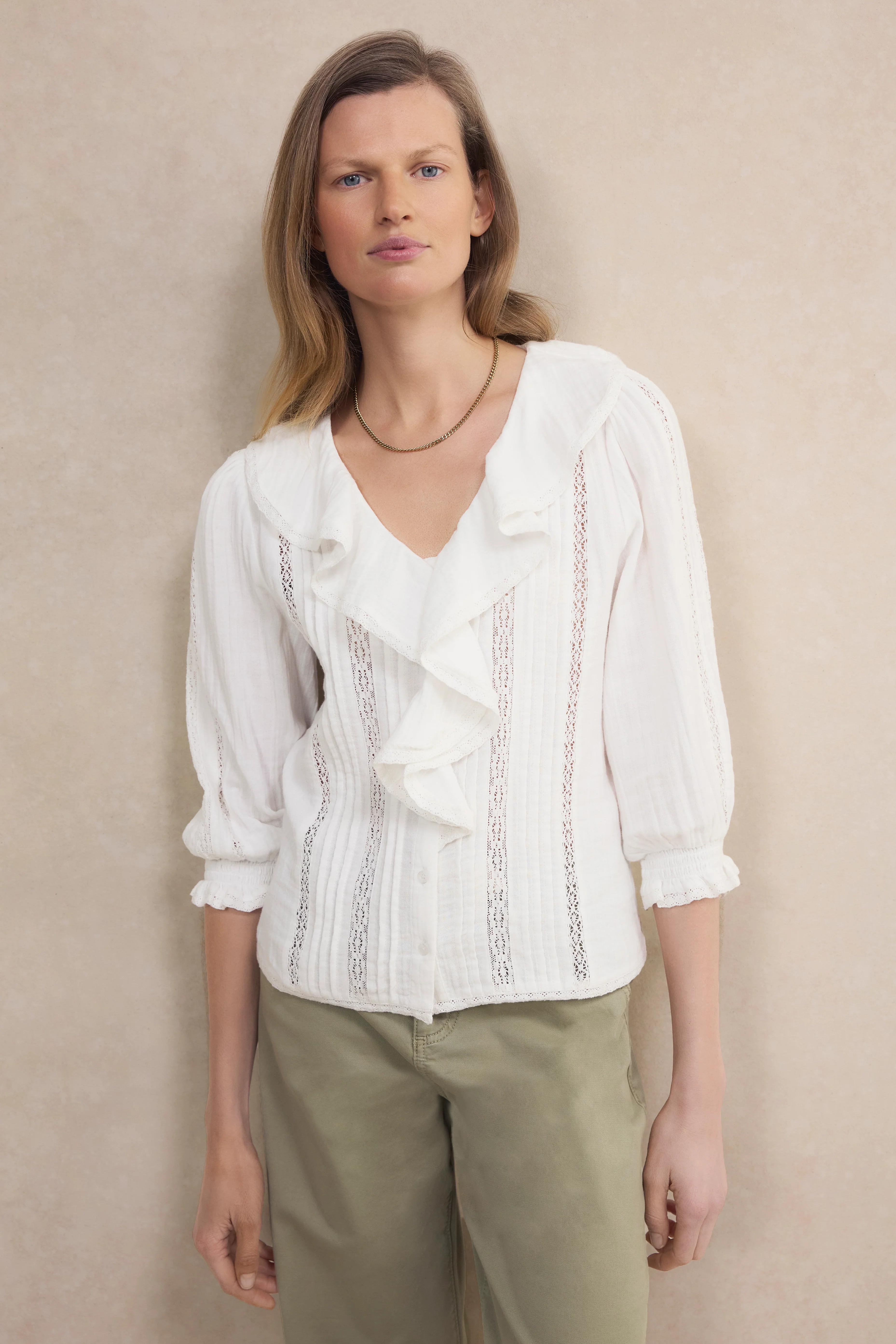 Sierra Blouse - White - Image 3