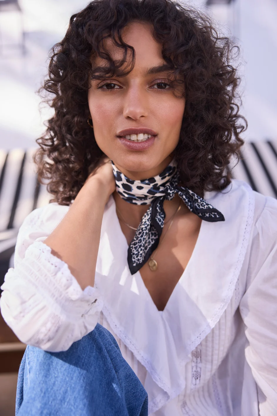 Sierra Blouse - Ivory - Image 7