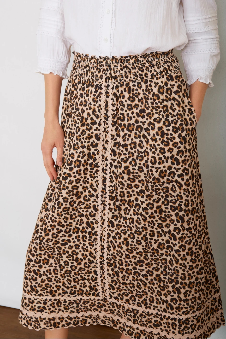 Sophia Skirt - Leopard - Image 2
