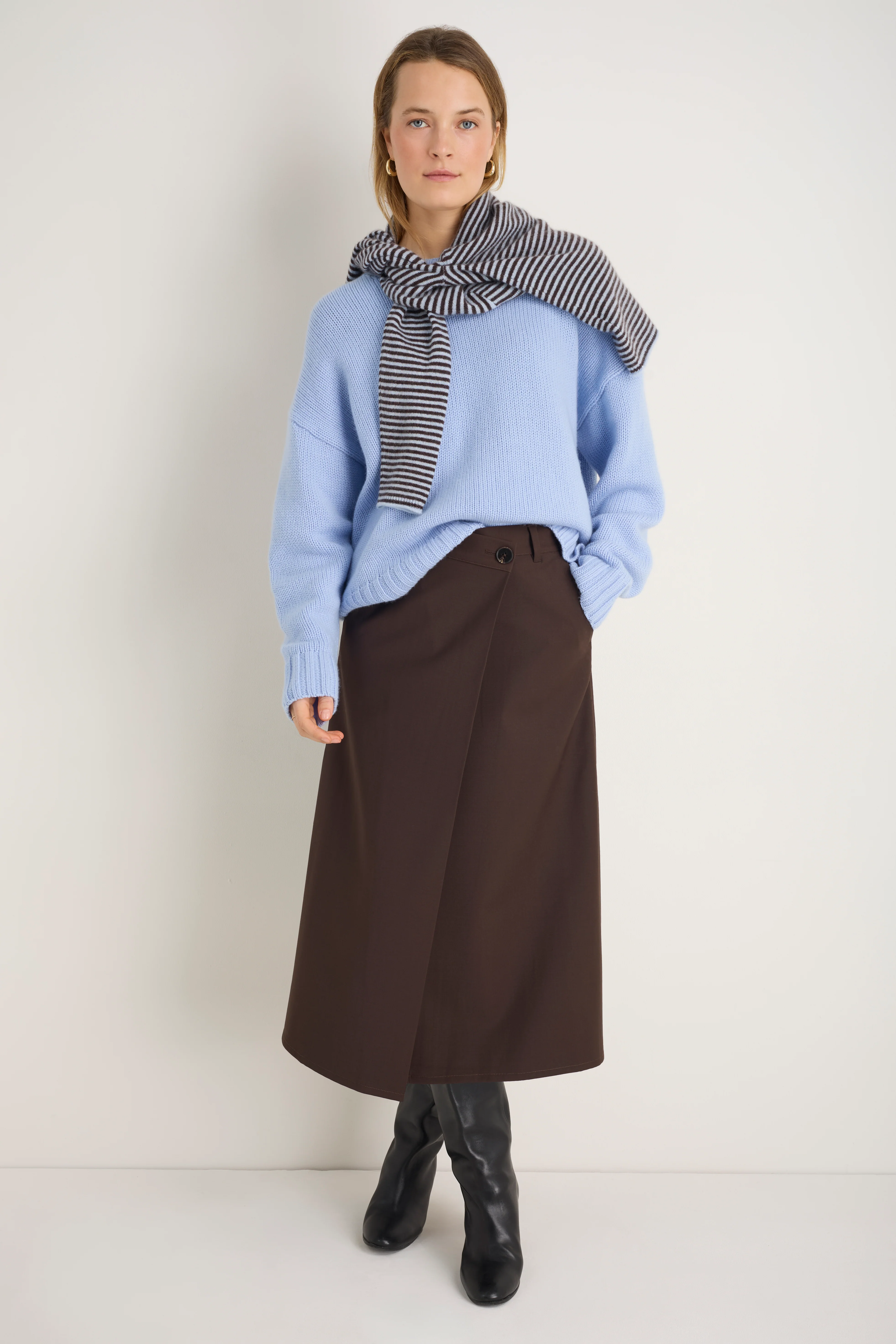 Tara Skirt - Cocoa