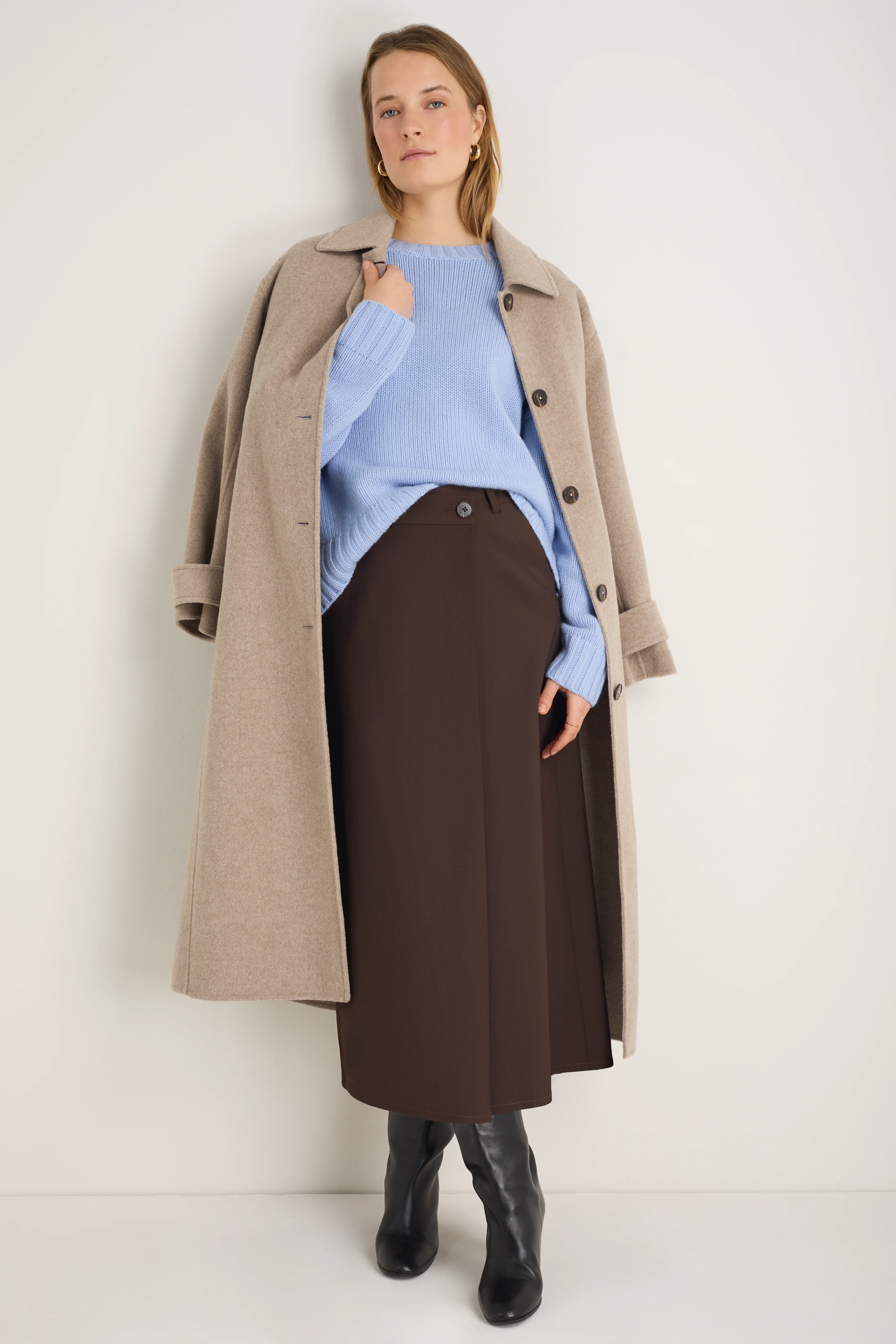 Tara Skirt - Cocoa - Image 3