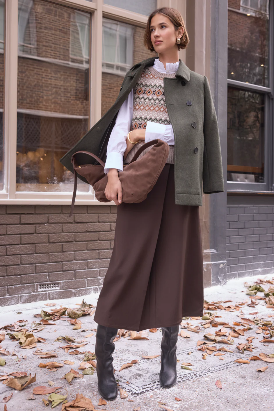 Tara Skirt - Cocoa - Image 5