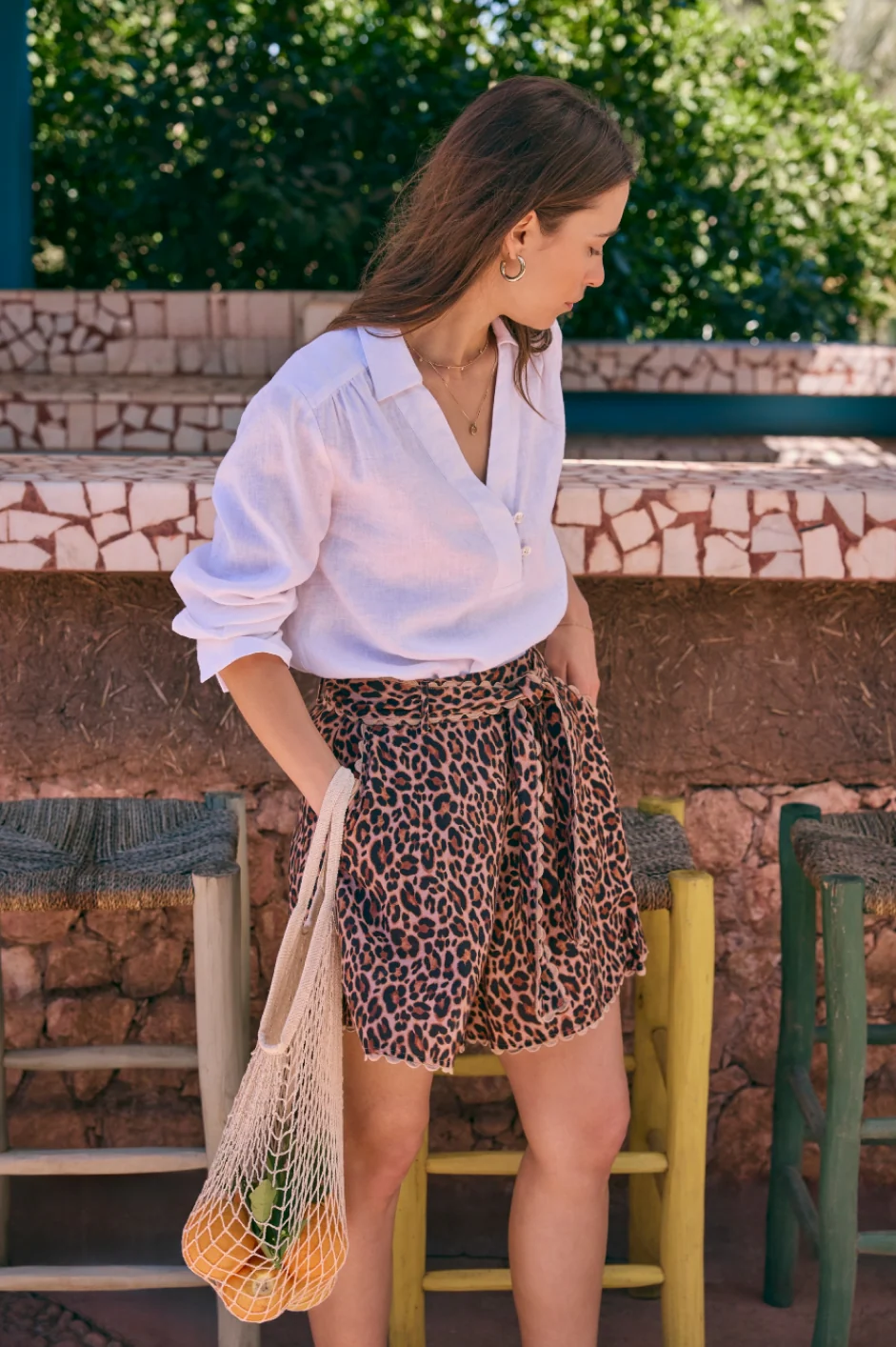 Valencia Short - Leopard - Image 2