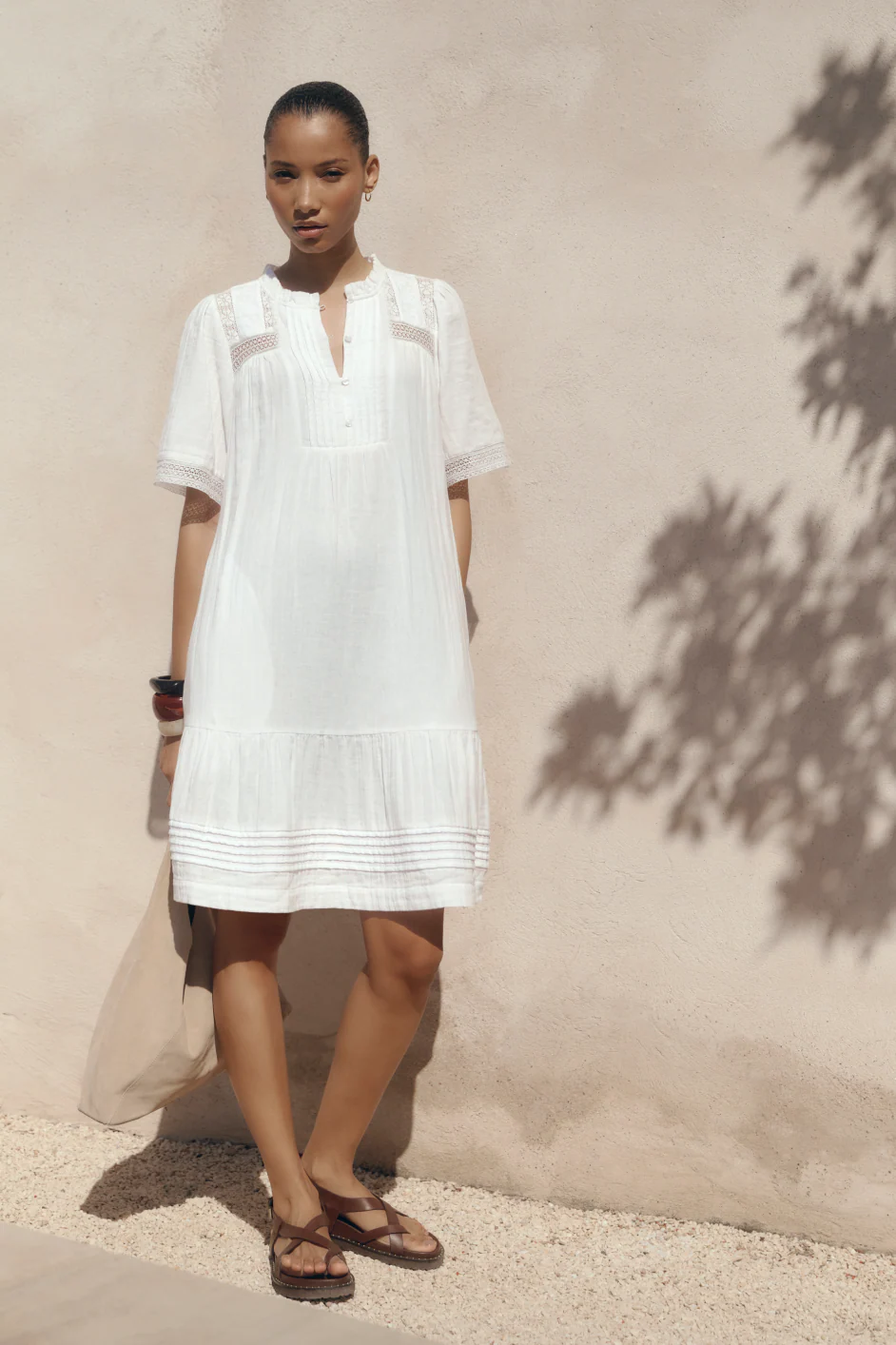 Veda Dress - White - Image 4